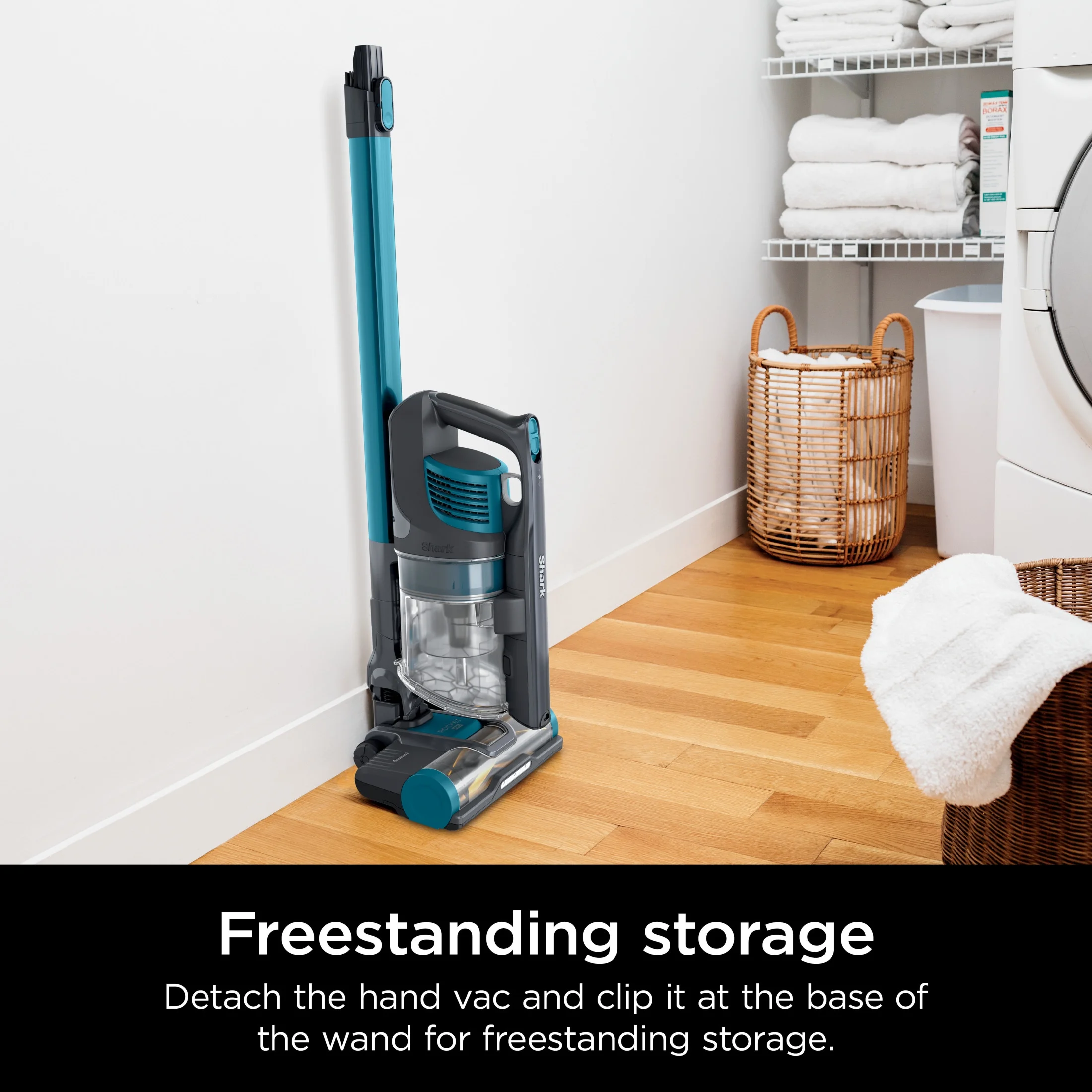 Shark Pet Pro Cordless Stick Vacuum Cleaner with Powerfins Brushroll, 40 min Runtime, IZ240