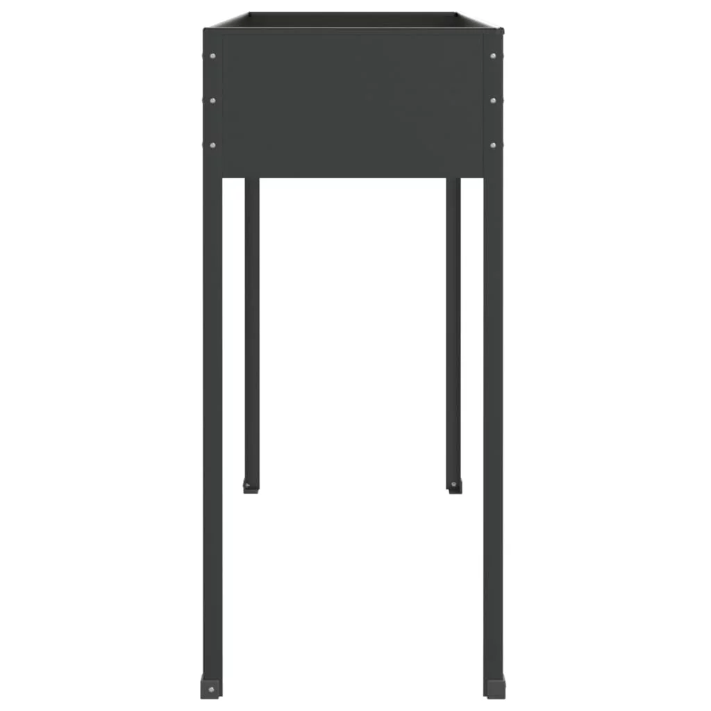 Anself Garden Planter Anthracite 39.6