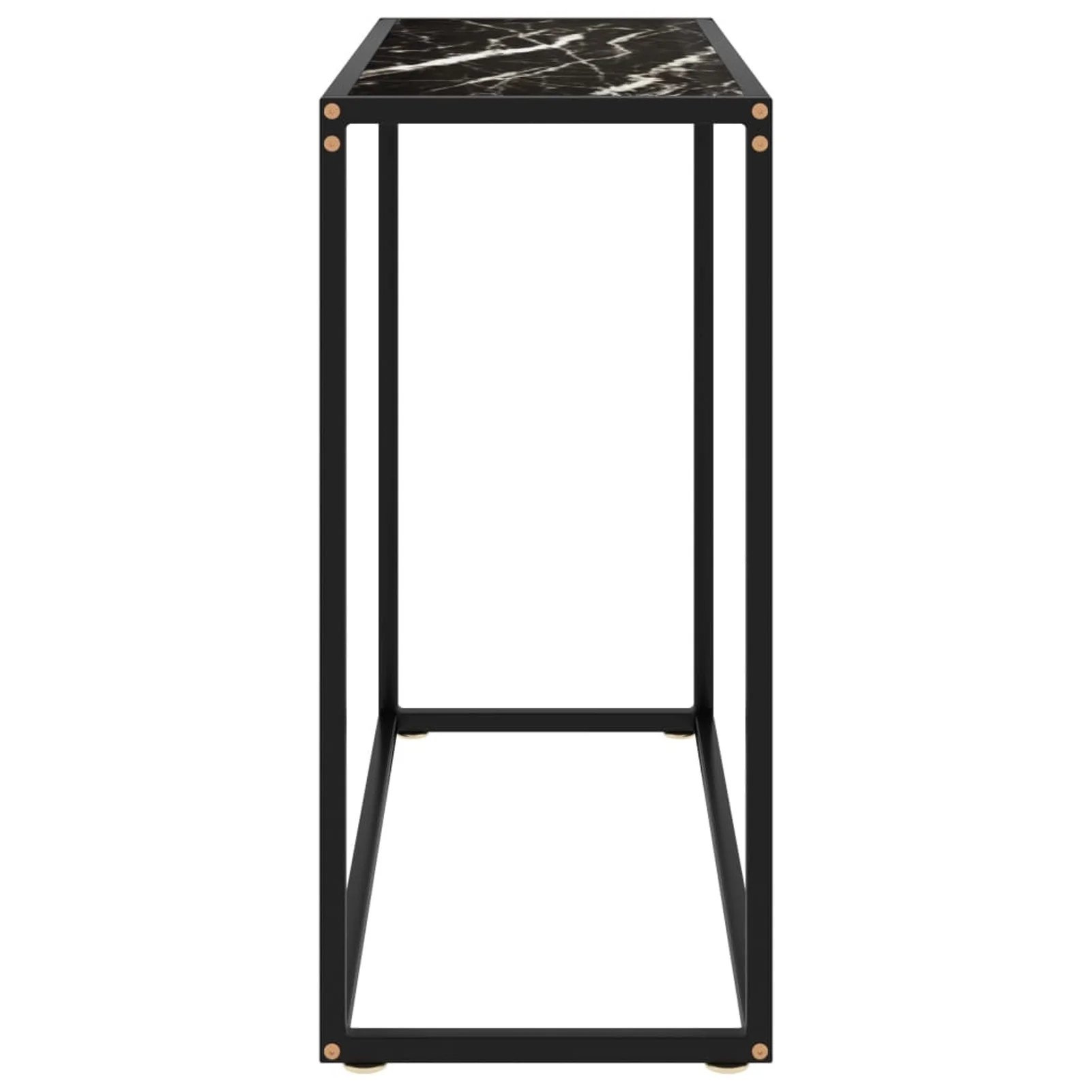 Andoer parcel,Side Table With Steel Frame Table With Steel Table Hallway Table 31.5