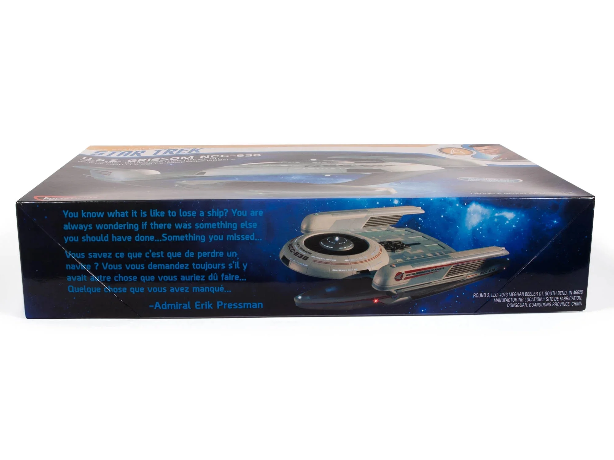 Polar Lights Star Trek U.S.S. Grissom 1350 PLL991M Plastics Car/Truck 1/24-1/25