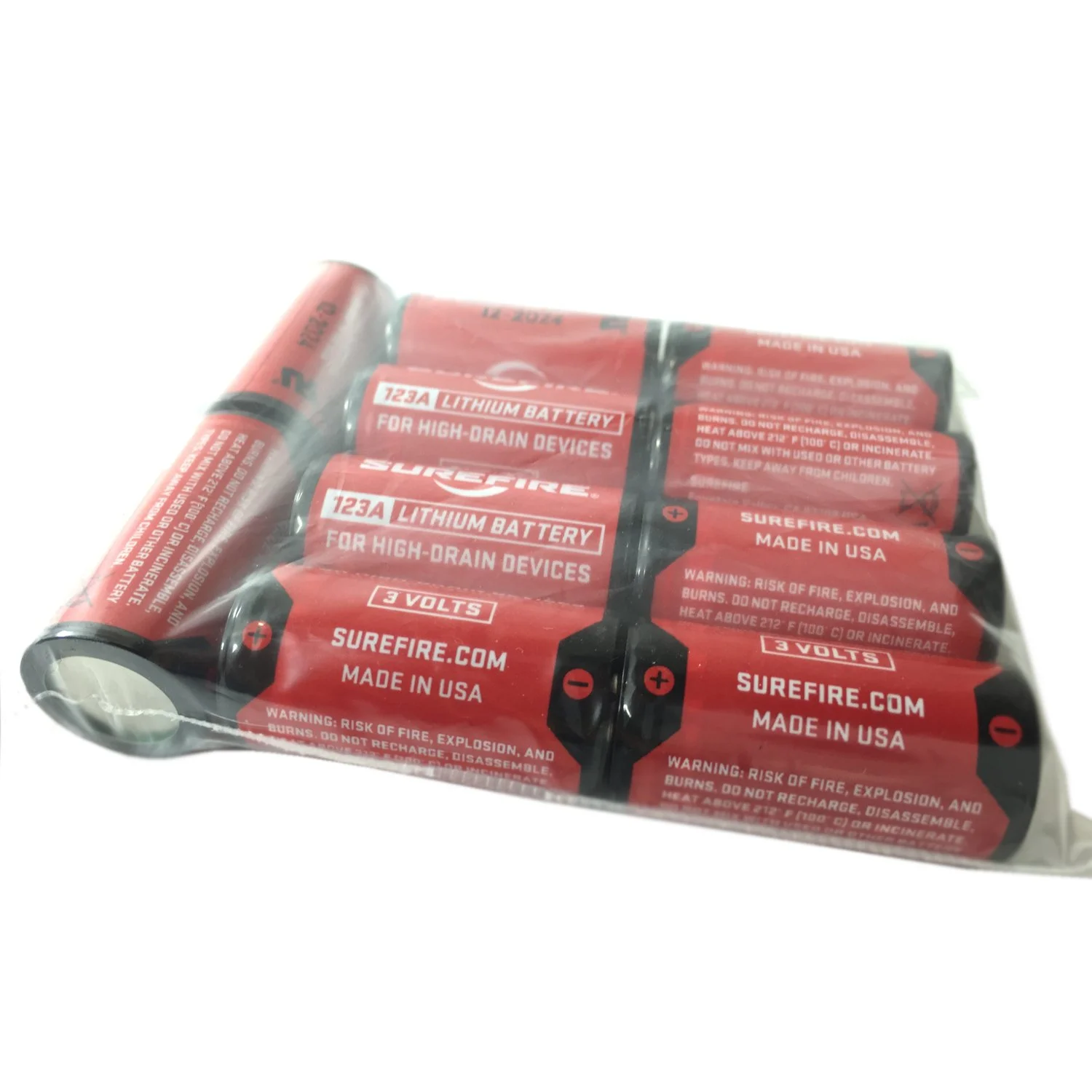 Surefire SF123A 3-Volt Lithium Batteries (10 pack)