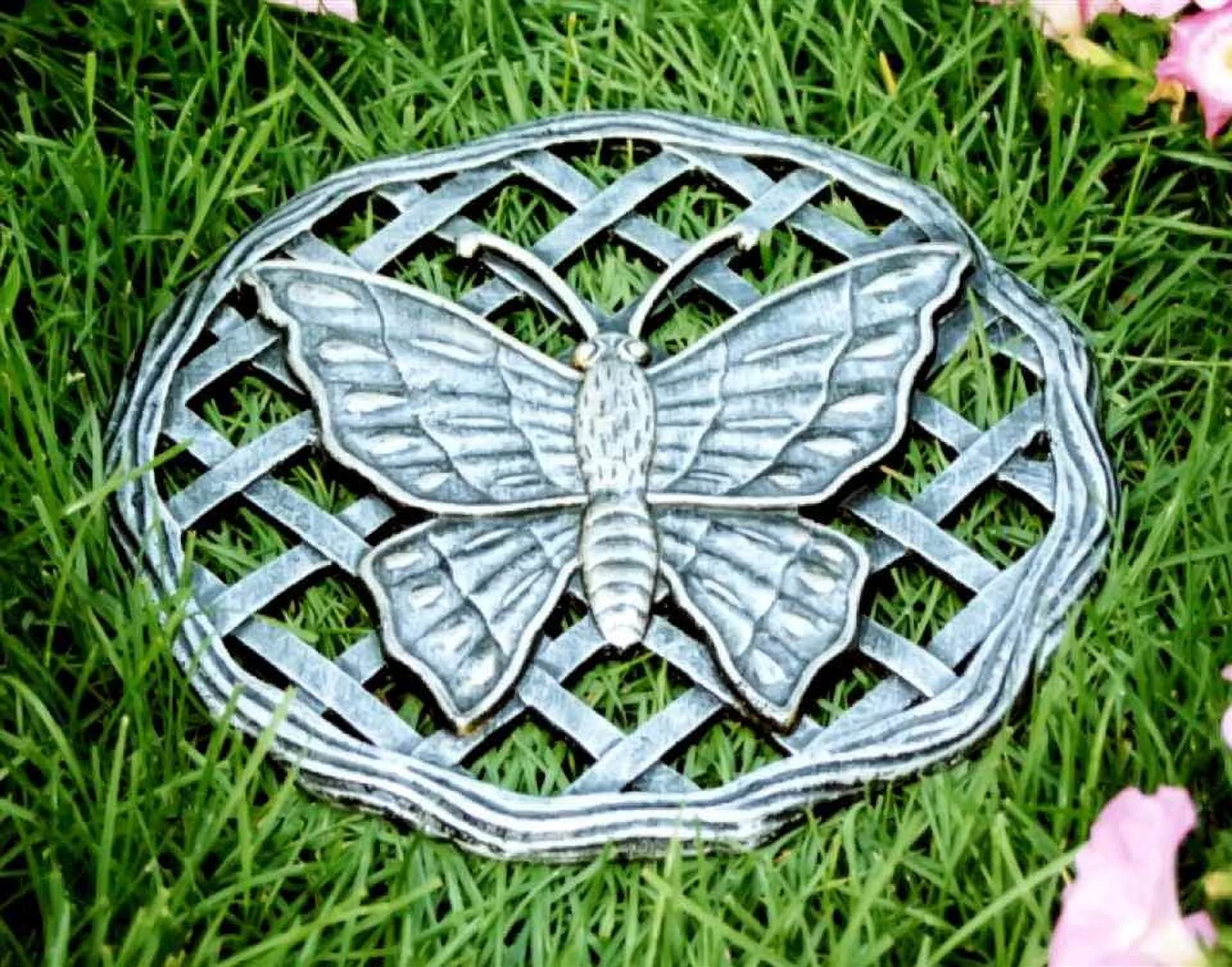 Oakland Living Stepping Stone Butterfly - Cast Aluminum