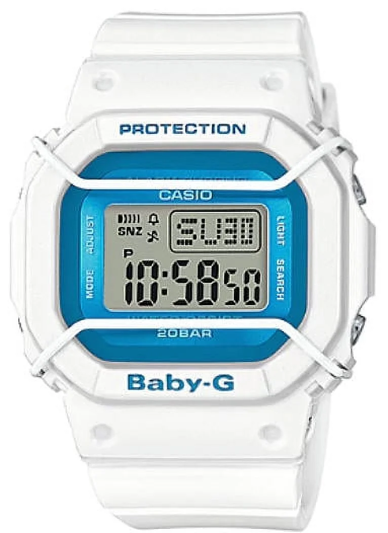 Baby-G BGD501FS-7 Blue / White Silicone Analog Quartz Unisex Watch