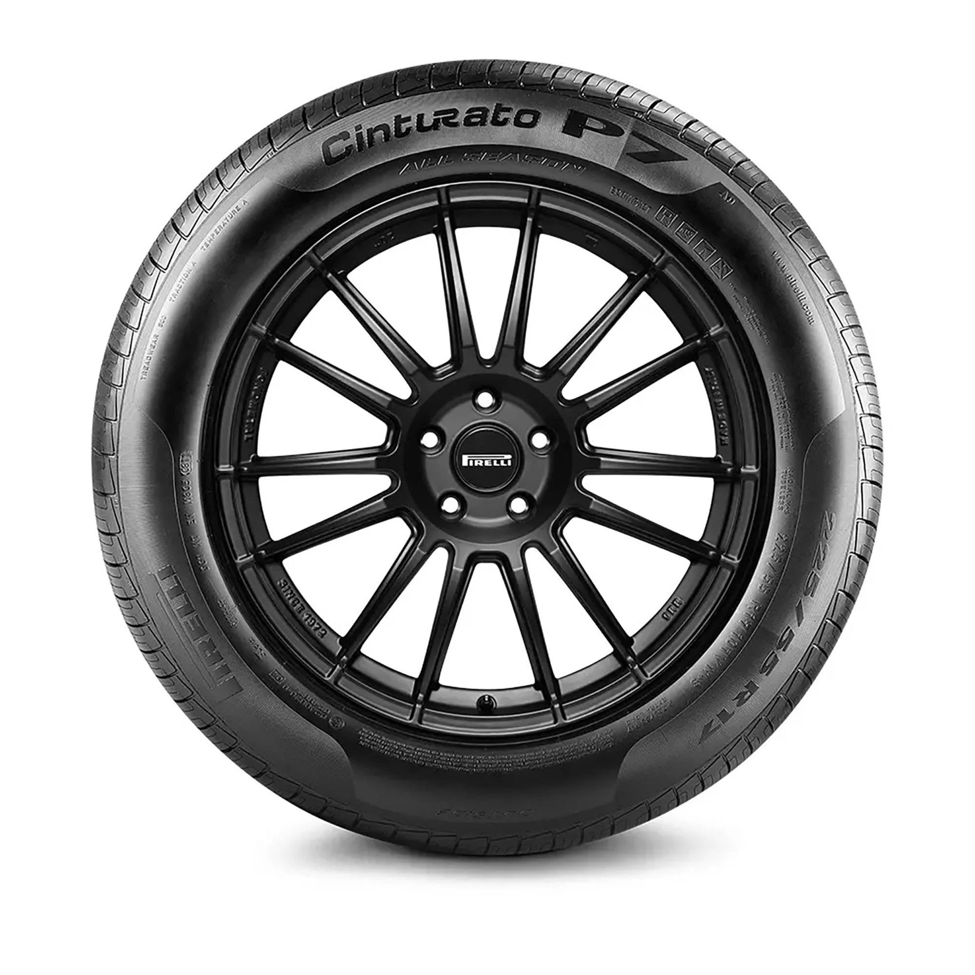 Set of 4 Pirelli Cinturato P7 All Season 225/50R17 94H Tires Fits: 2012-15 Chevrolet Cruze LT, 2016 Chevrolet Cruze Limited LT