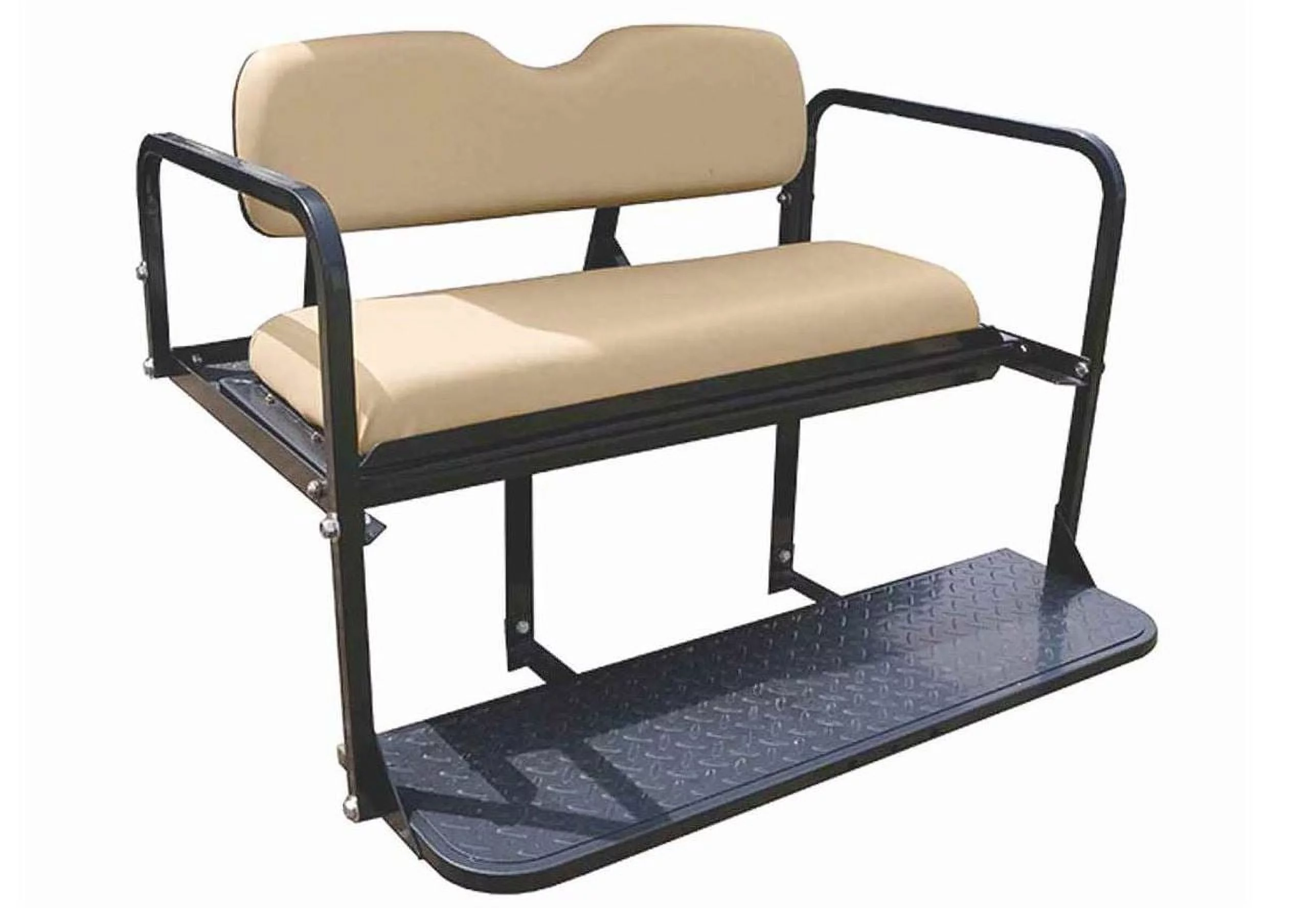 Rear Seat Kit- Tan for EZGO TXT Golf Carts 1995+