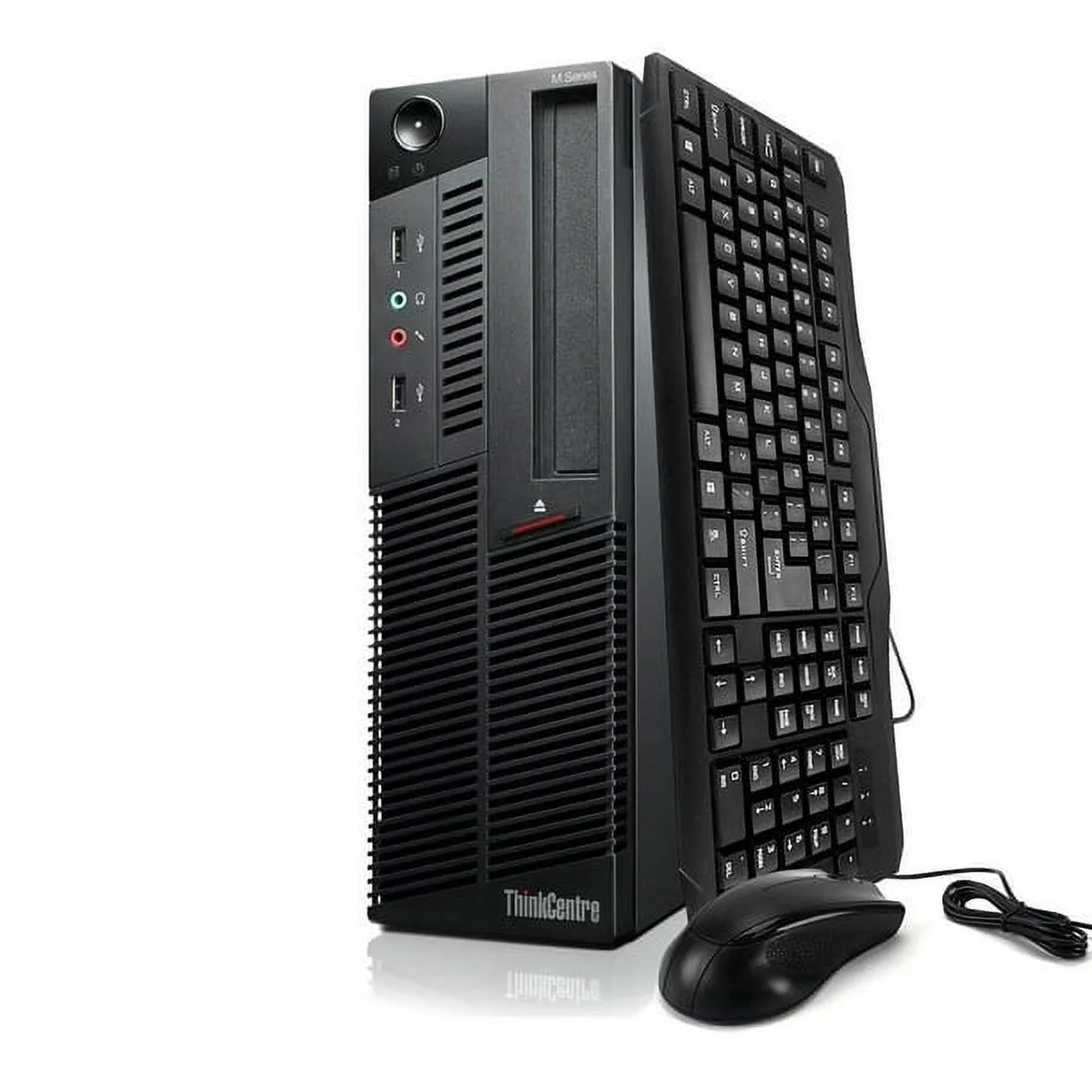 Lenovo M92P Desktop Computer Tower PC Intel Quad-Core i5 3.2GHz Processor 8GB RAM 1TB HDD WIN11 Pro (Monitor Not Included) Wi-Fi, Keyboard & Mouse (Used-Like New)