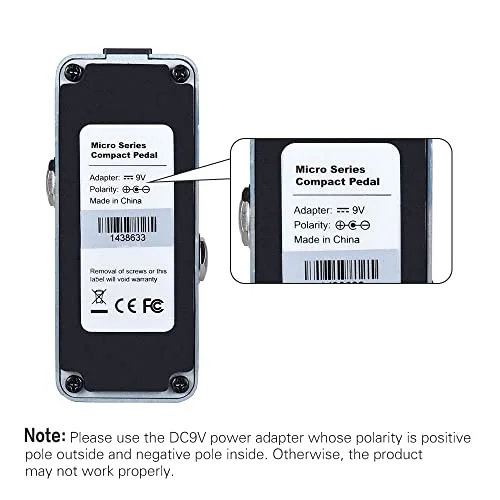 MOOER Blue Mood Blues Style Overdrive Guitar Effect Pedal 2 Modes(Bright/Fat) True Bypass Full Metal Shell