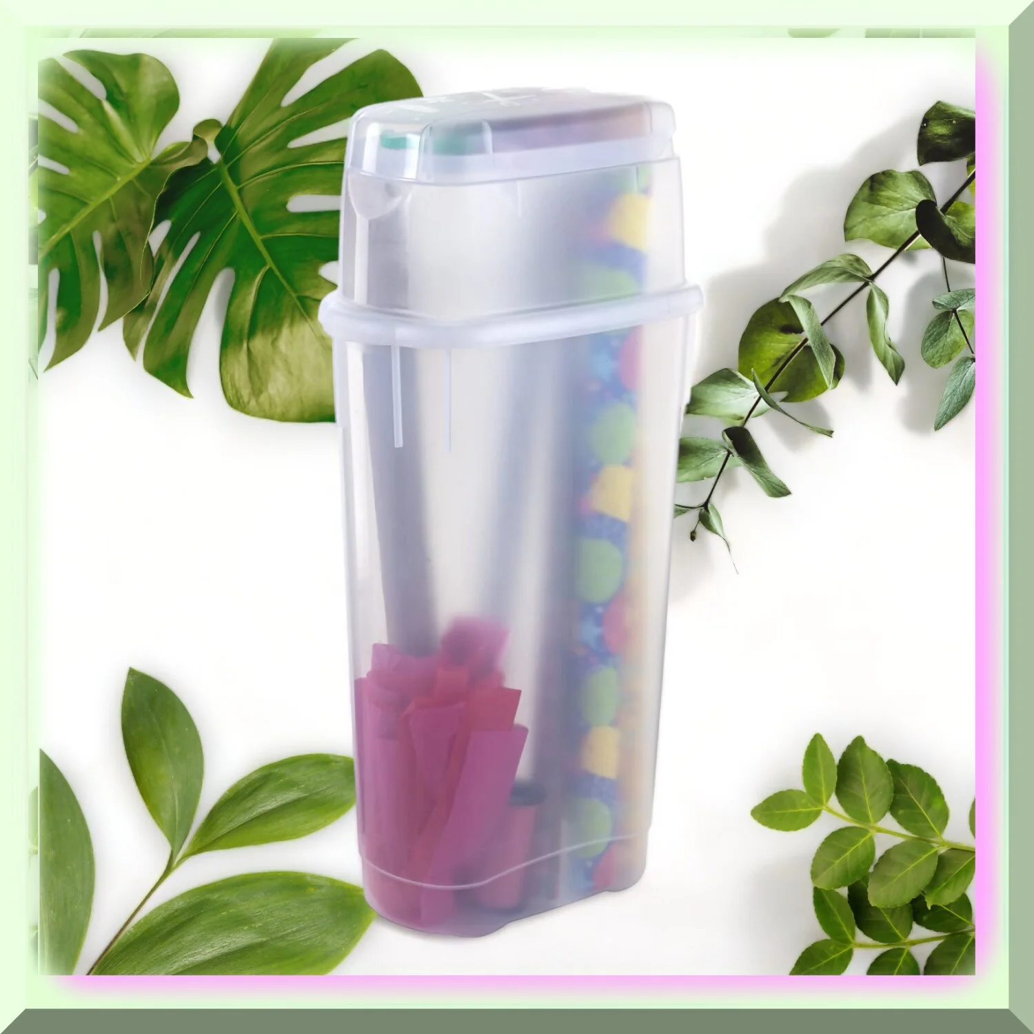 Wrap N Store: Slim Design Storage Container for Wrapping Paper & Supplies - Fits 20 Rolls of 30