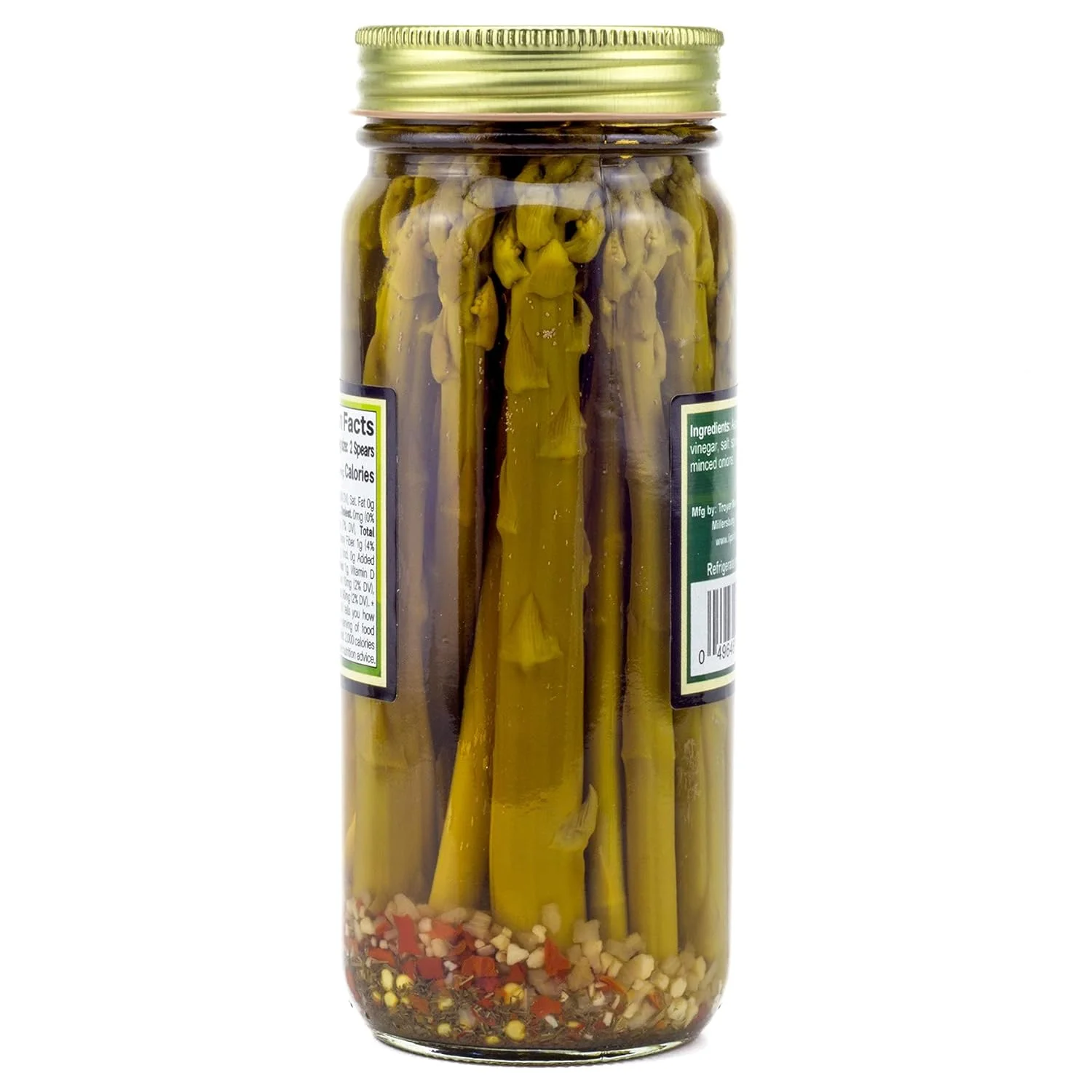 Naturally Good Zesty Pickled Asparagus & Pickled With Jalapenos 16 Oz. Jars Variety 2 Pack