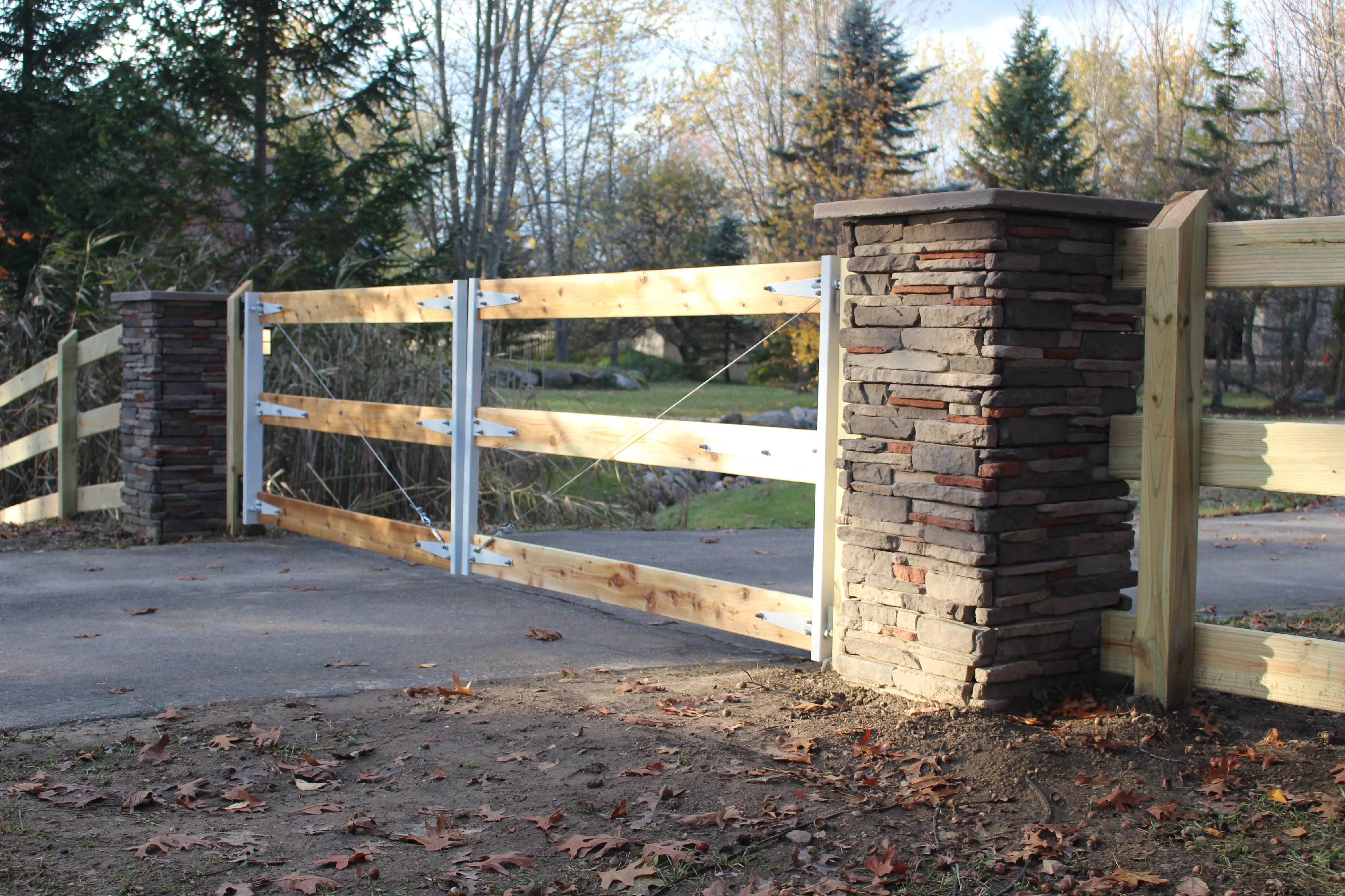 GATE CRAFTERS * 3 Rail * DIY * Wood Farm Gate Kit * Dual Frame * Build Your Own