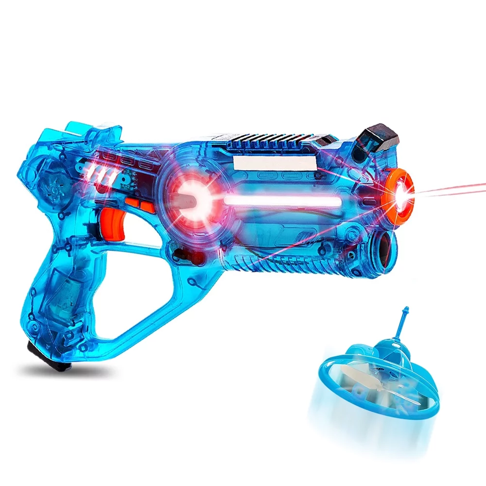 Ezra Infrared Blaster Game Set, One Gun with One Drone,Lights and Sound Effect, Great Gift Idea