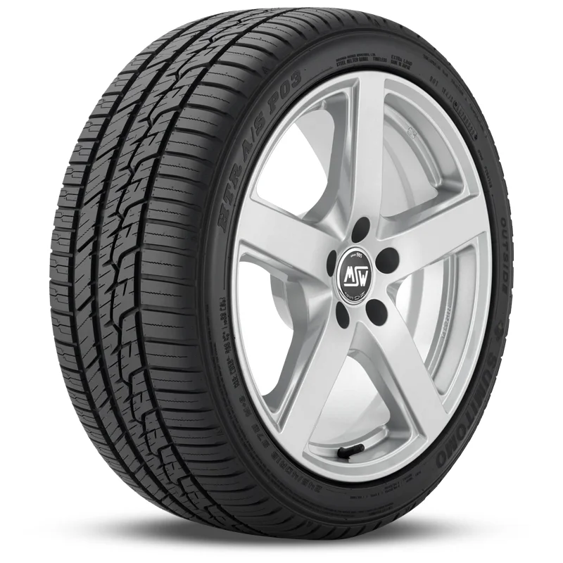 2 Sumitomo HTR A/S P03 255/45R19 100V Performance All Season Tires 65000 MILE ASP11 / 255/45/19 / 2554519