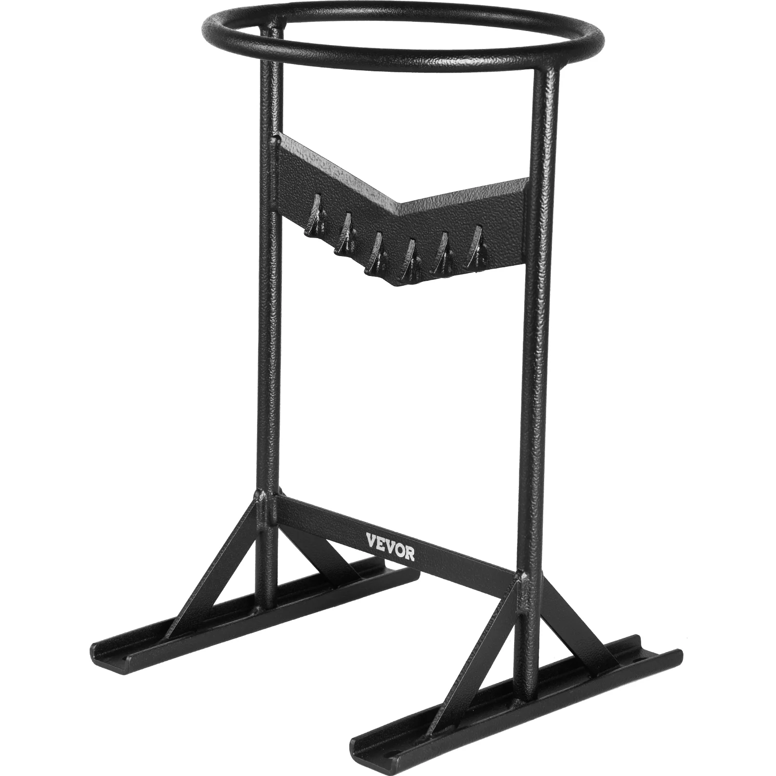 Bentism Firewood Splitter, 9''x17'' XL Wood Splitter, Unique V-Shaped Finger-Safety Blade, Kindling Cracker Log Splitter, Heavy Duty Steel Structure & Stability