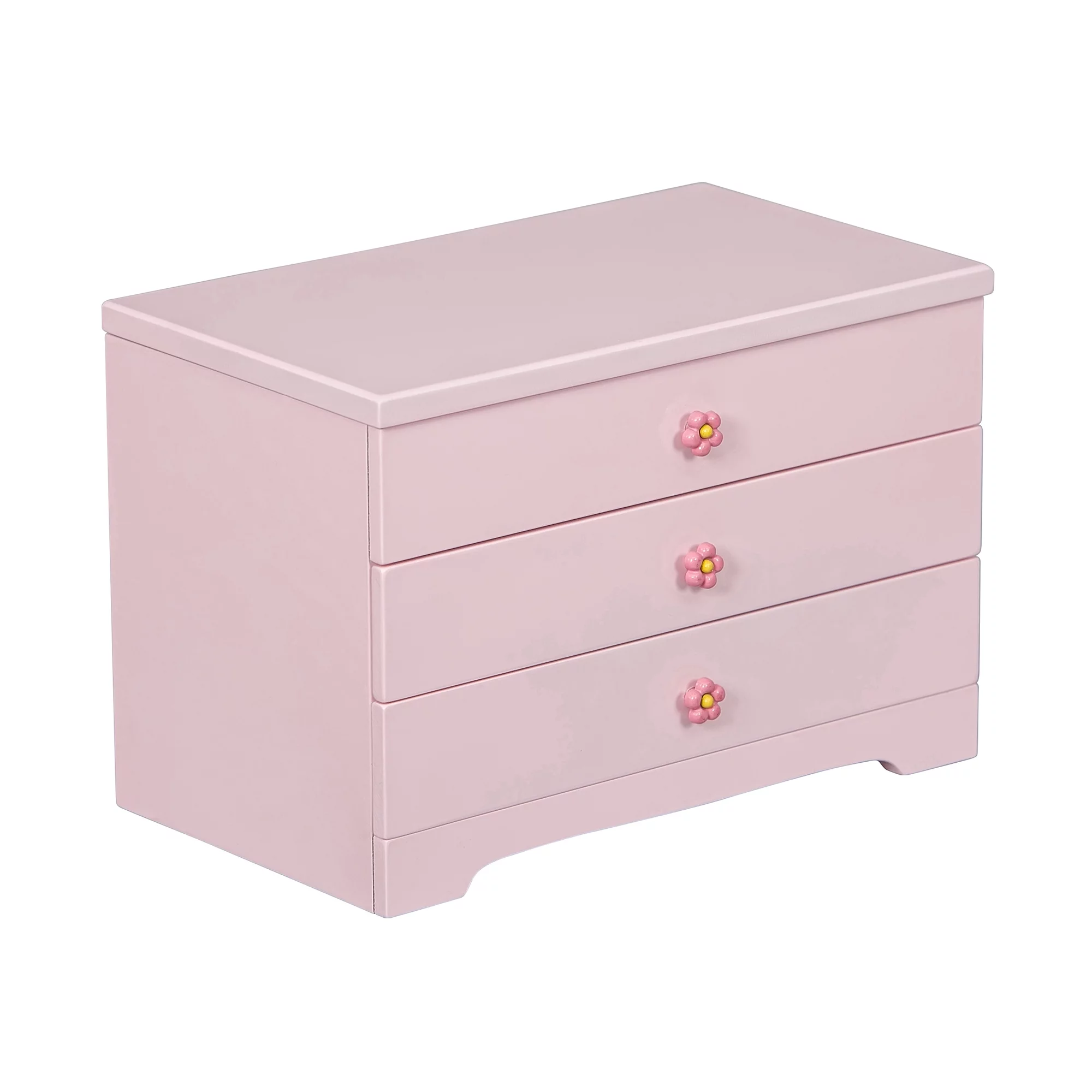 Mele Designs Hildy Wooden Musical Ballerina Jewelry Box in Pink for women