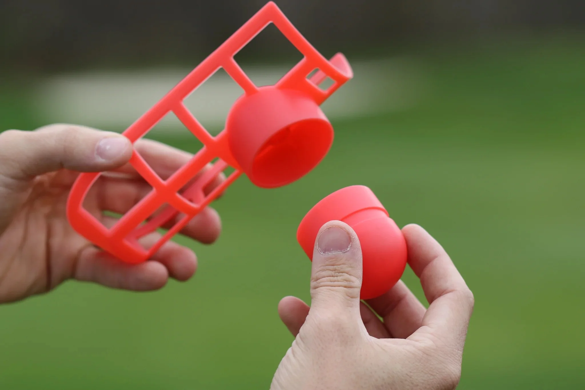 Dog'on Caddy Hands-Free Golf Cart Hotdog Holder