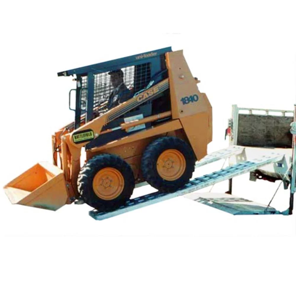 120in x 16in Heavy Duty Equipment Loading Ramps 10,000 lb Capacity Hook-End