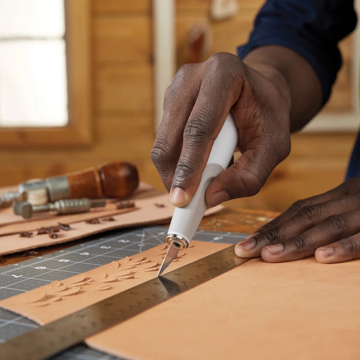 Fiskars Heavy Duty Detail Knife, 1 Each