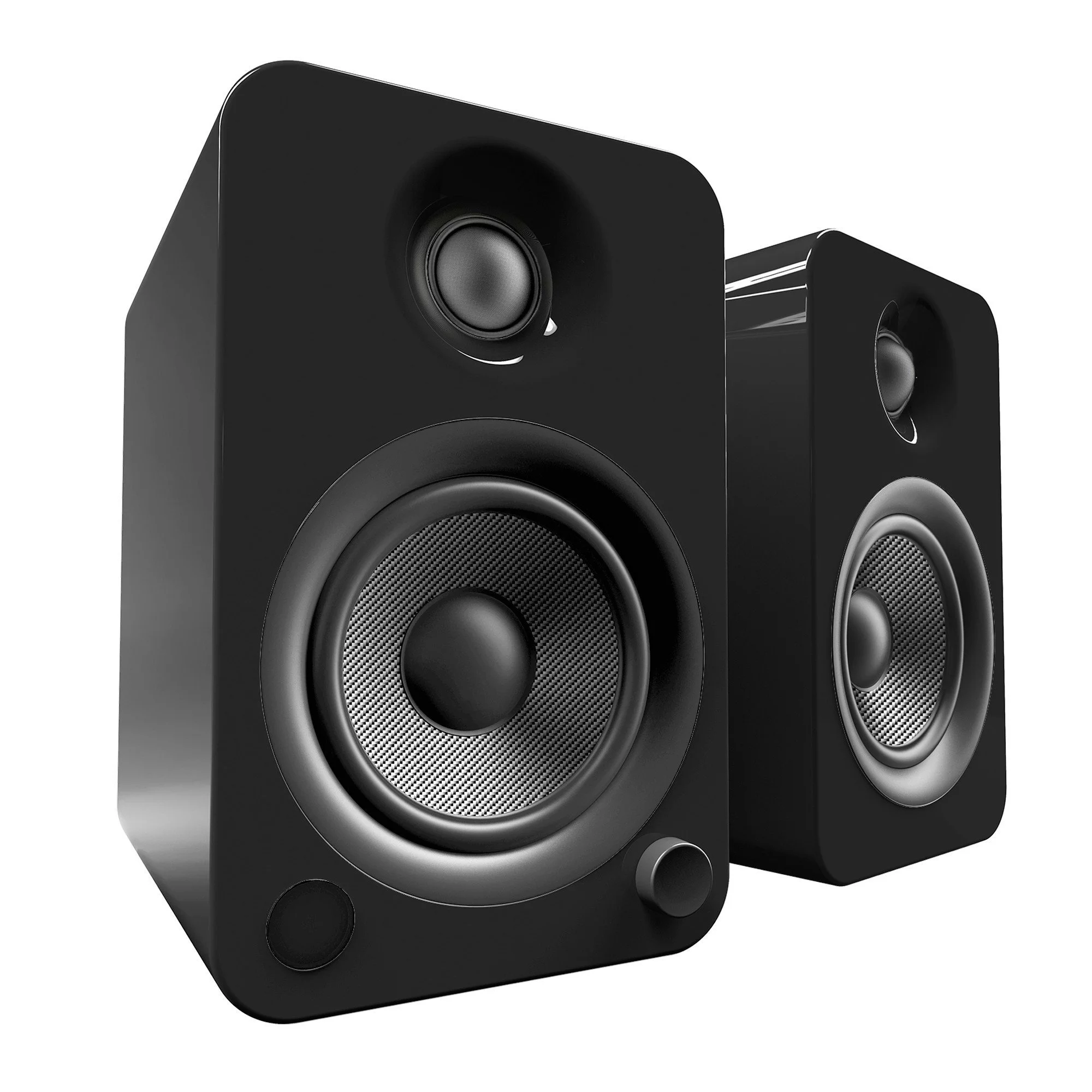 Kanto Living YU4 2-Way Powered Bookshelf Speakers (Pair, Pure)