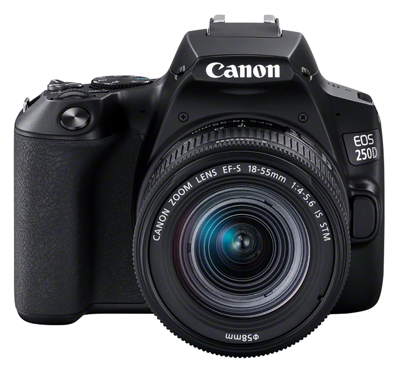 Canon EOS 250D / Rebel SL3 APS-C CMOS Sensor 24MP  DSLR Camera with EF-S 18-55mm f/4-5.6 IS STM Lens (Black)
