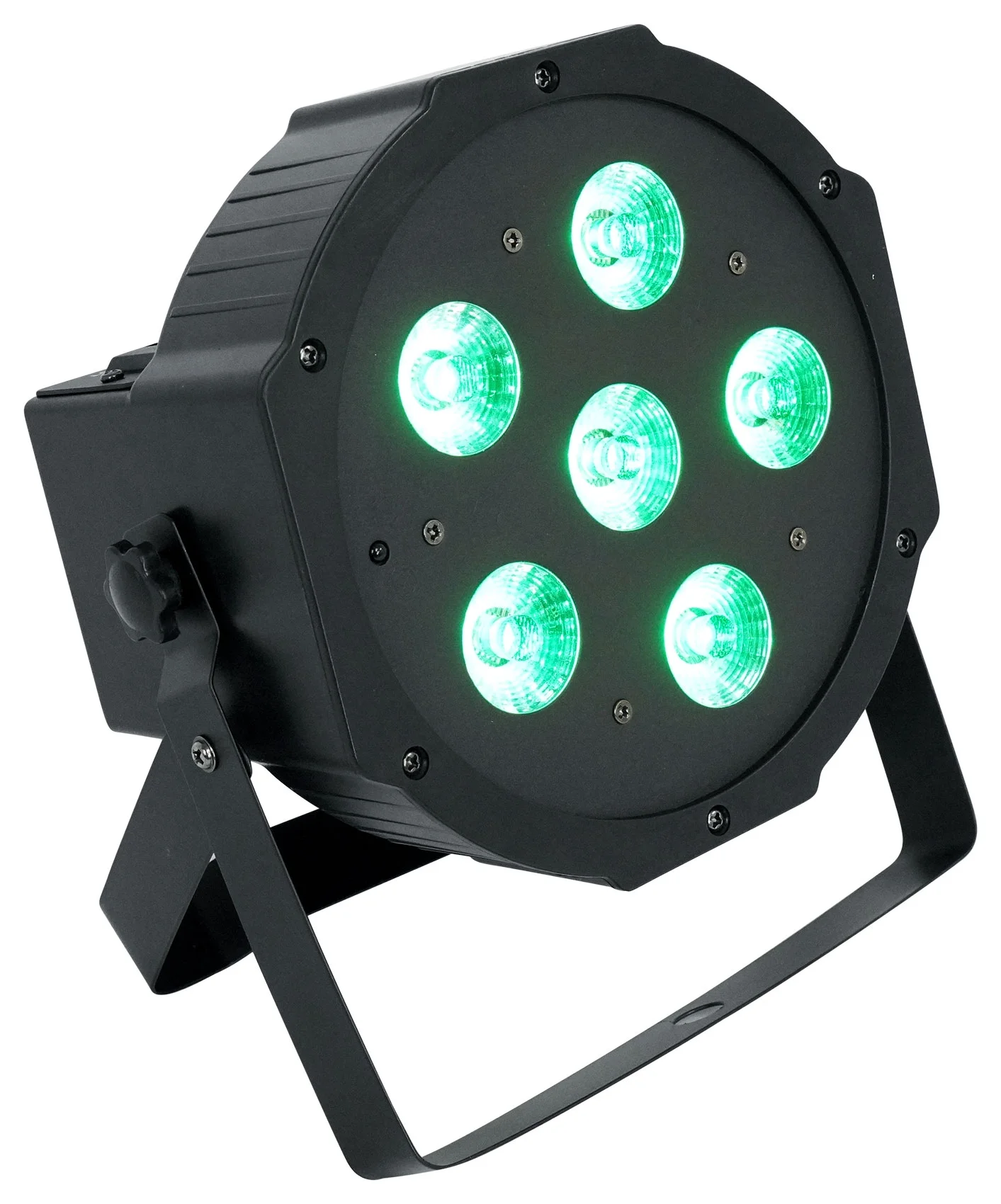 (12) Rockville BATTERY PAR 61 Rechargeable RGBWA+UV DMX DJ Wash Lights+Remotes