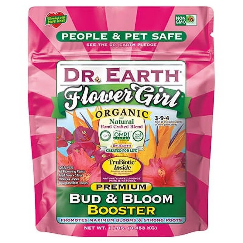 Dr. Earth Dry Flower Girl LB Bud & Bloom Booster Fertilizer Nutrie, Each