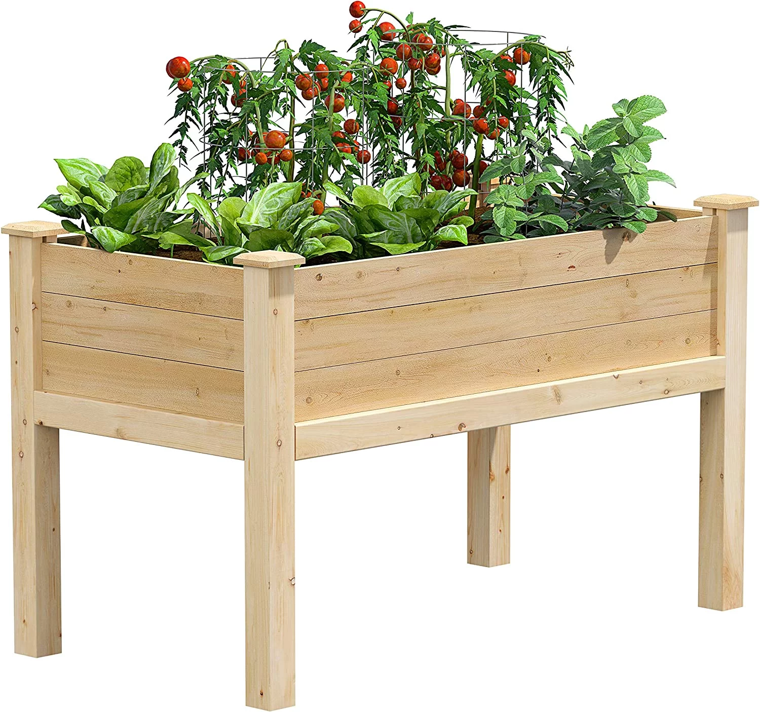 Original Cedar Elevated Garden Bed, 24
