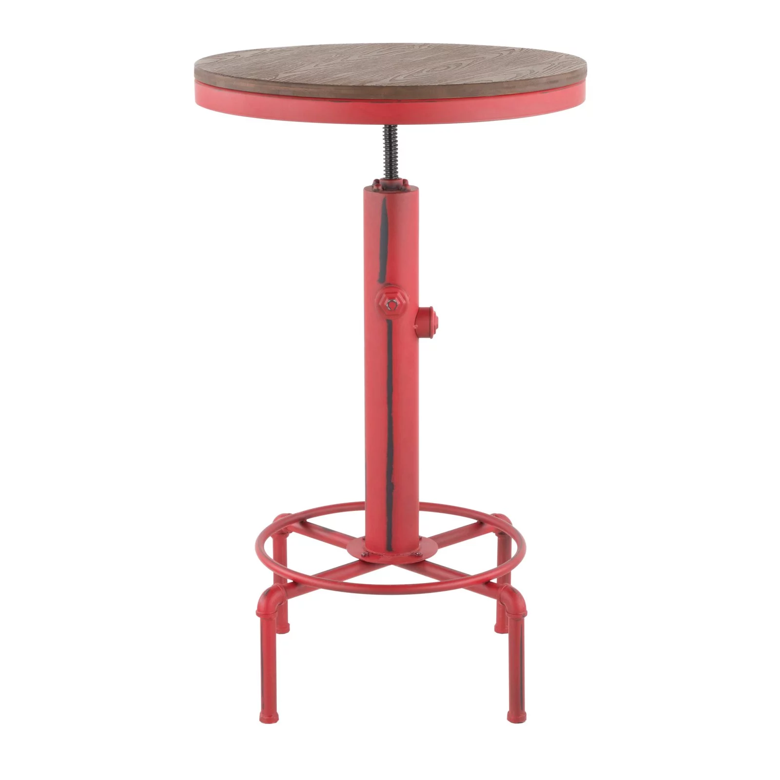 LumiSource Industrial Hydra Bar Table, 43