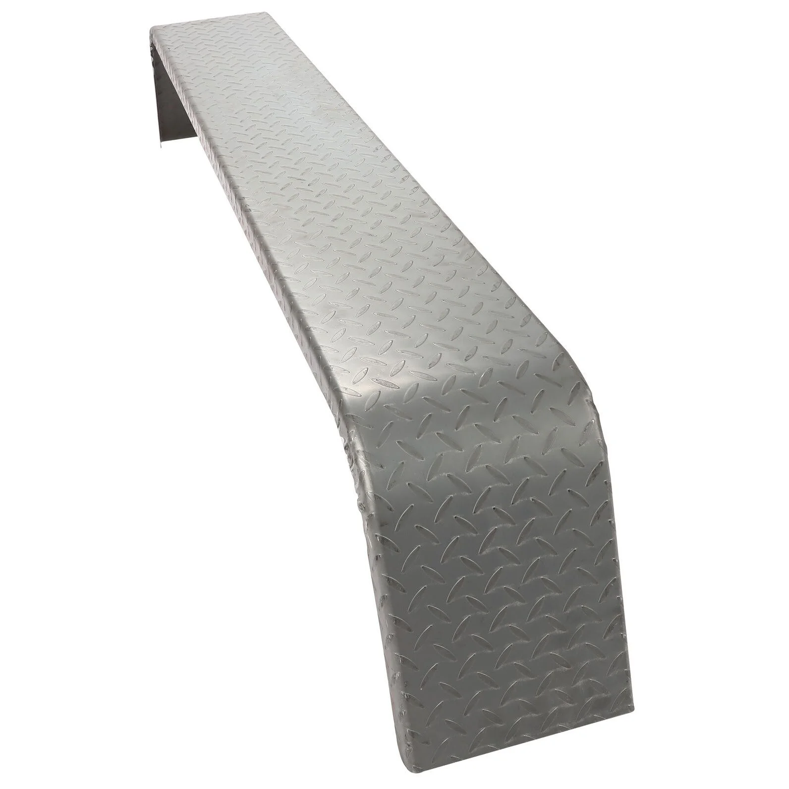 Teledu (2)- Steel Diamond Tread Plate Tandem Axle Trailer Fenders 10-1/4