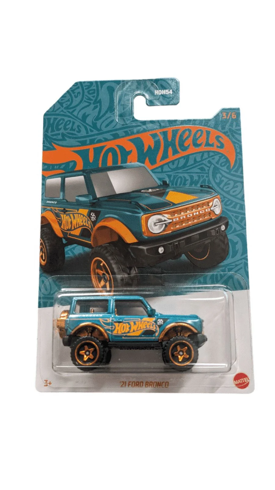 Hot Wheels 56th Anniversary Pearl and Chrome 2024  ‘21 Ford Bronco