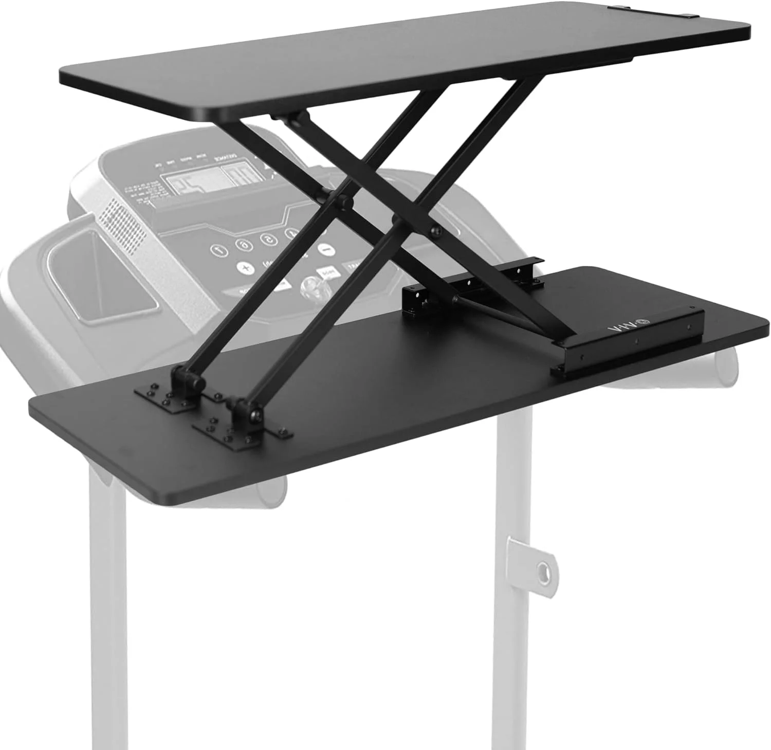 Universal Treadmill Desk Riser, Height Adjustable Platform for Notebooks, Tablets, Laptops, and More, Workstation for Treadmill Handlebars up to 33 inches, Stand-TDML3