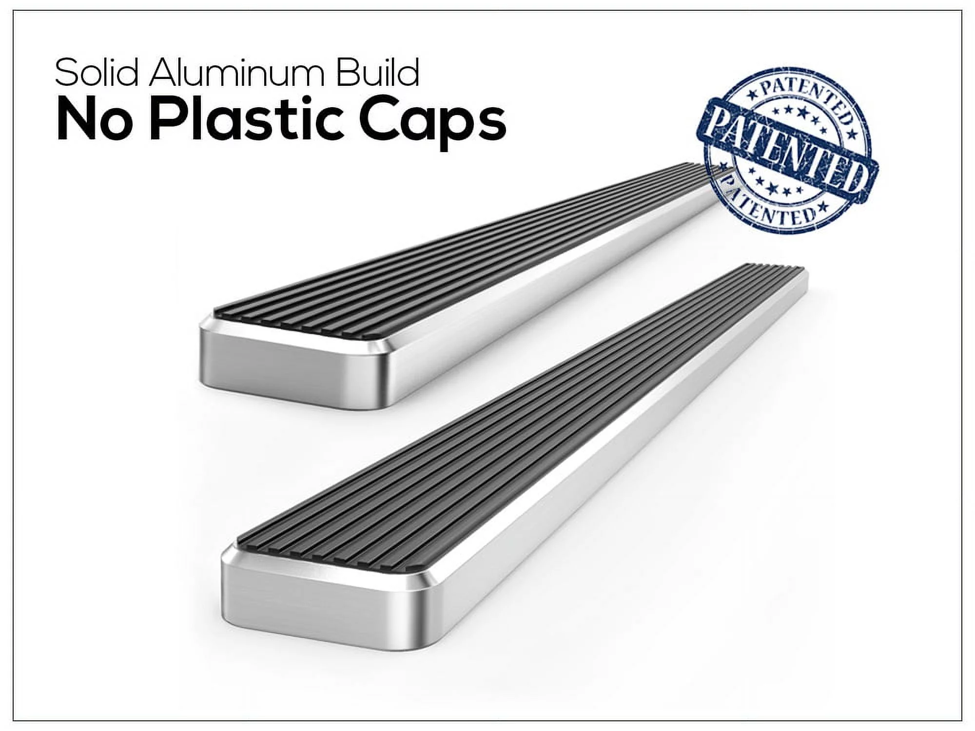 APS iBoard Running Boards 5 inches Compatible with Nissan Armada 2004-2016 (Nerf Bars Side Steps Side Bars)