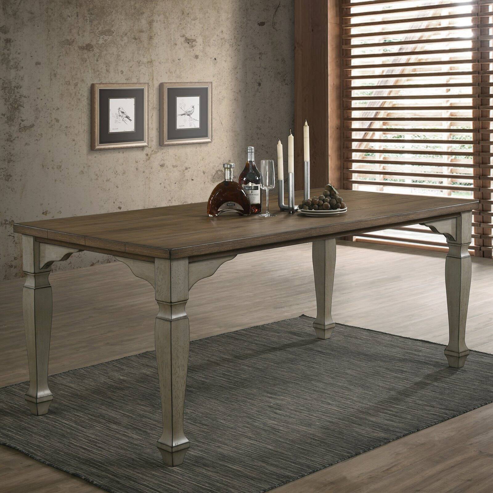 Roundhill Furniture Breda Rectangular Dining Table