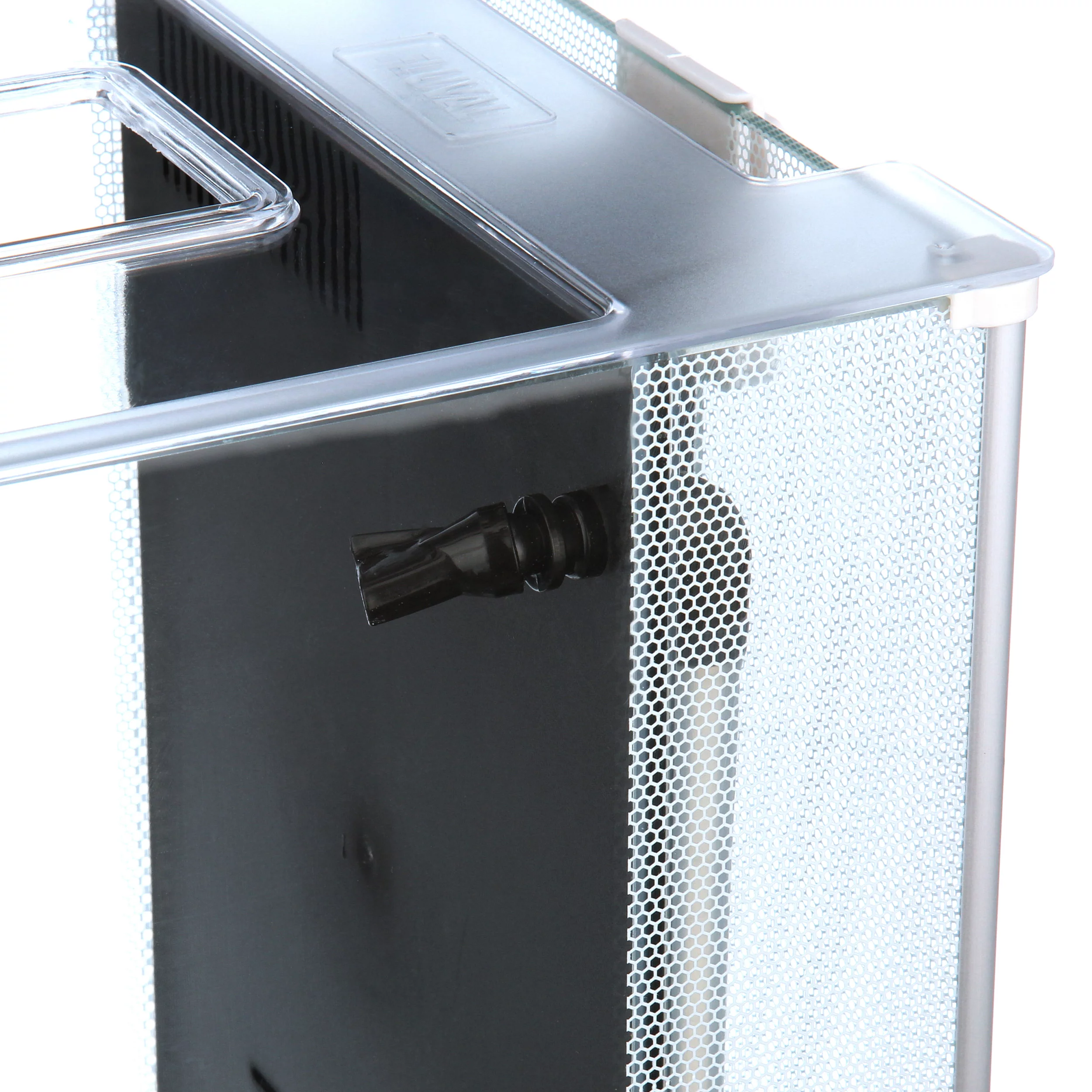 Fluval 2.6-Gallon Spec III Aquarium Starter Kit, White