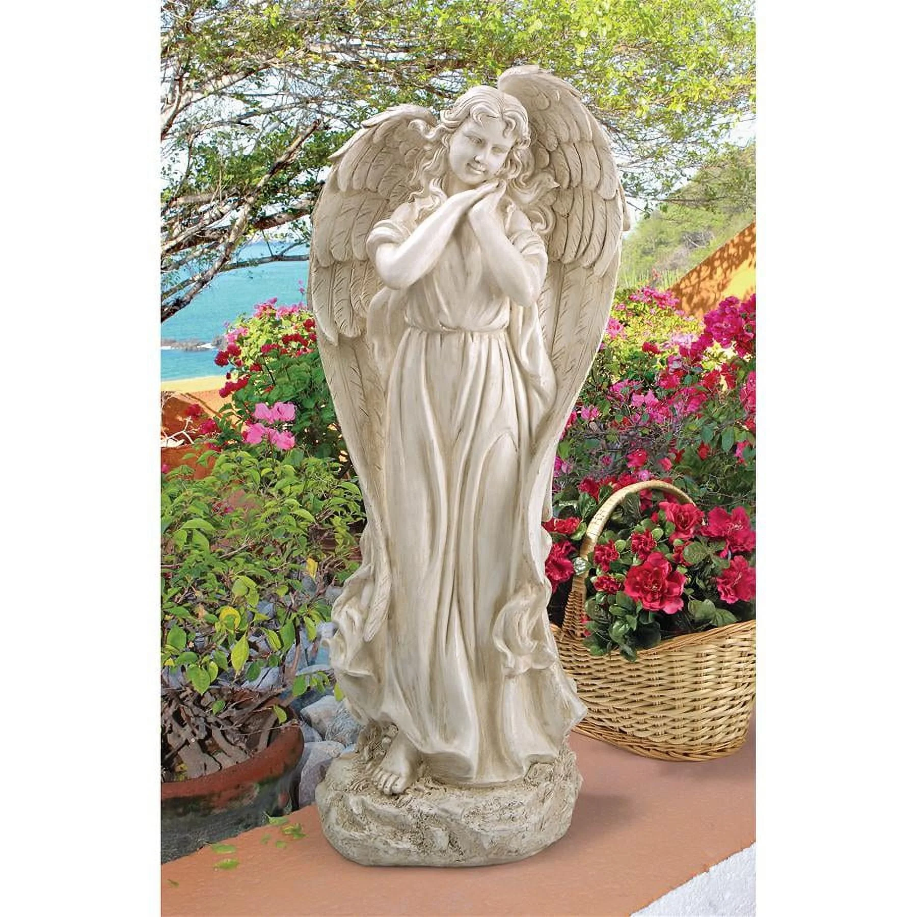 Design Toscano Constance Conscience Garden Angel Statue