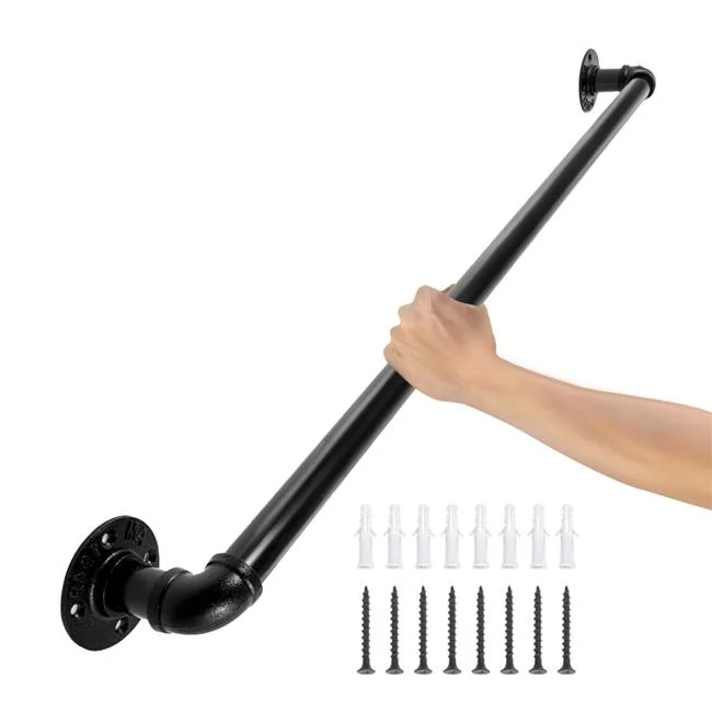 Vevor  3 ft. 440 lbs Load Capacity Pipe Staircase Handrail