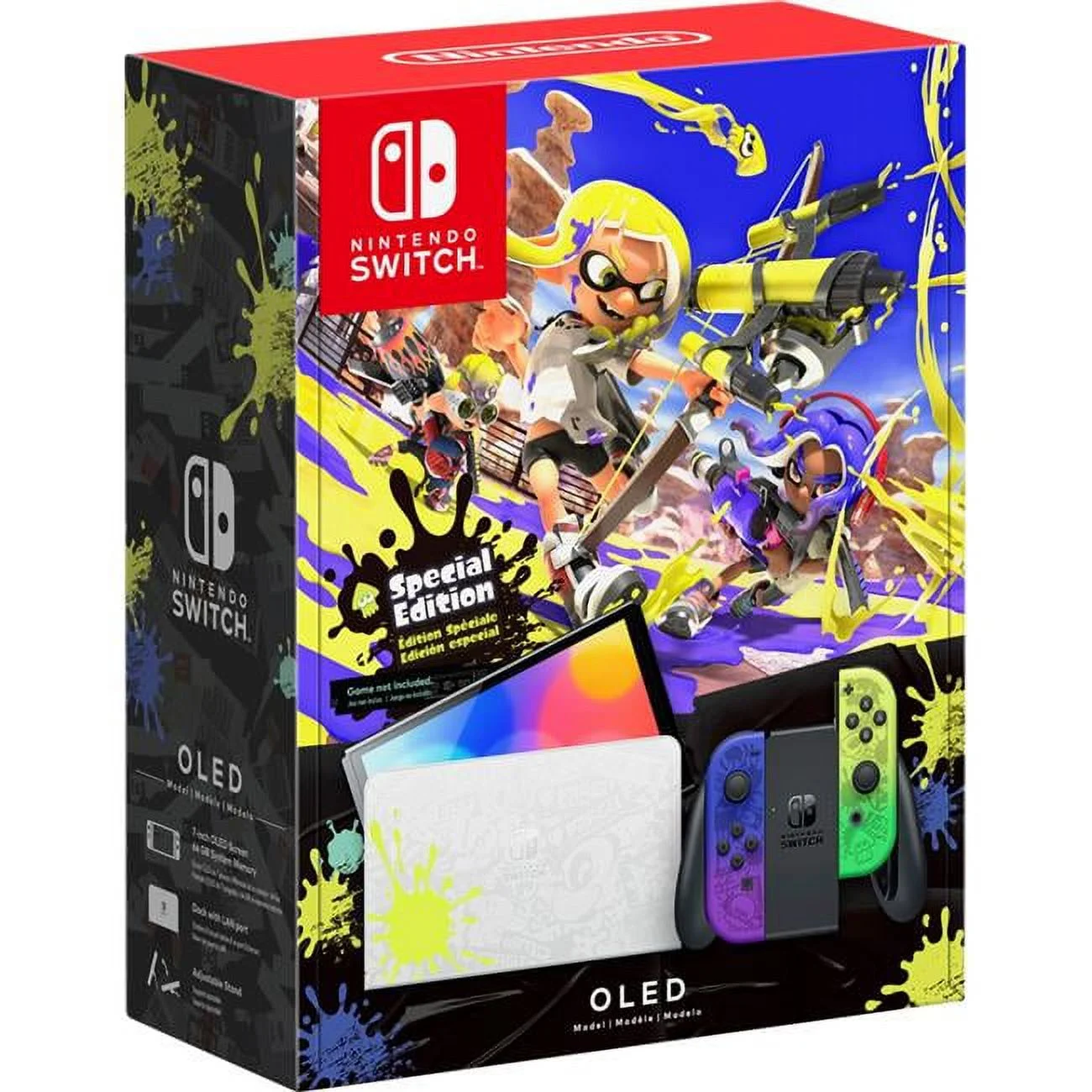 Switch OLED Model Splatoon 3 Special Edition Video Game