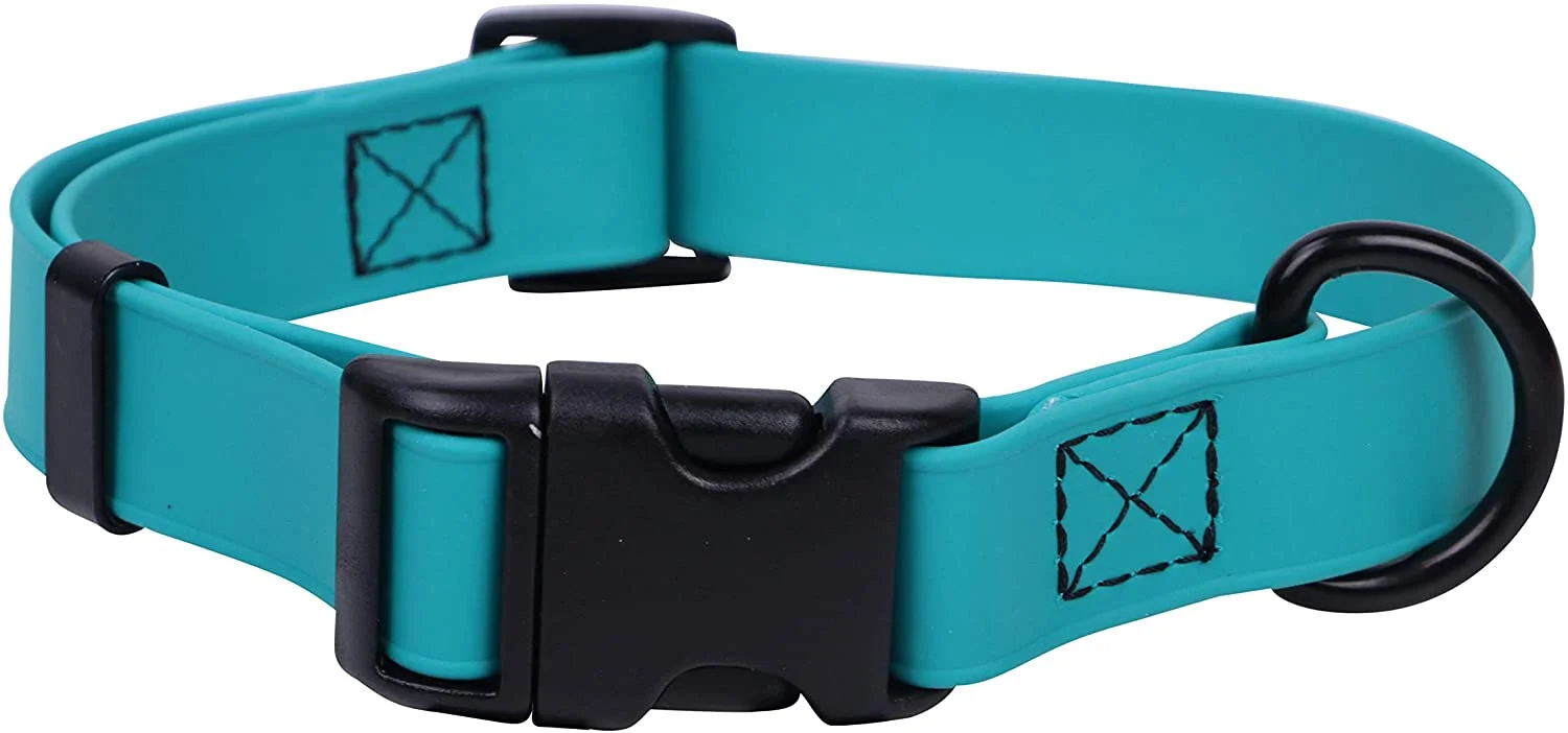 Regal Dog Products Custom Fit Waterproof Dog Collar with High Strength Buckle & Heavy Duty Ring - Training Dog Collar