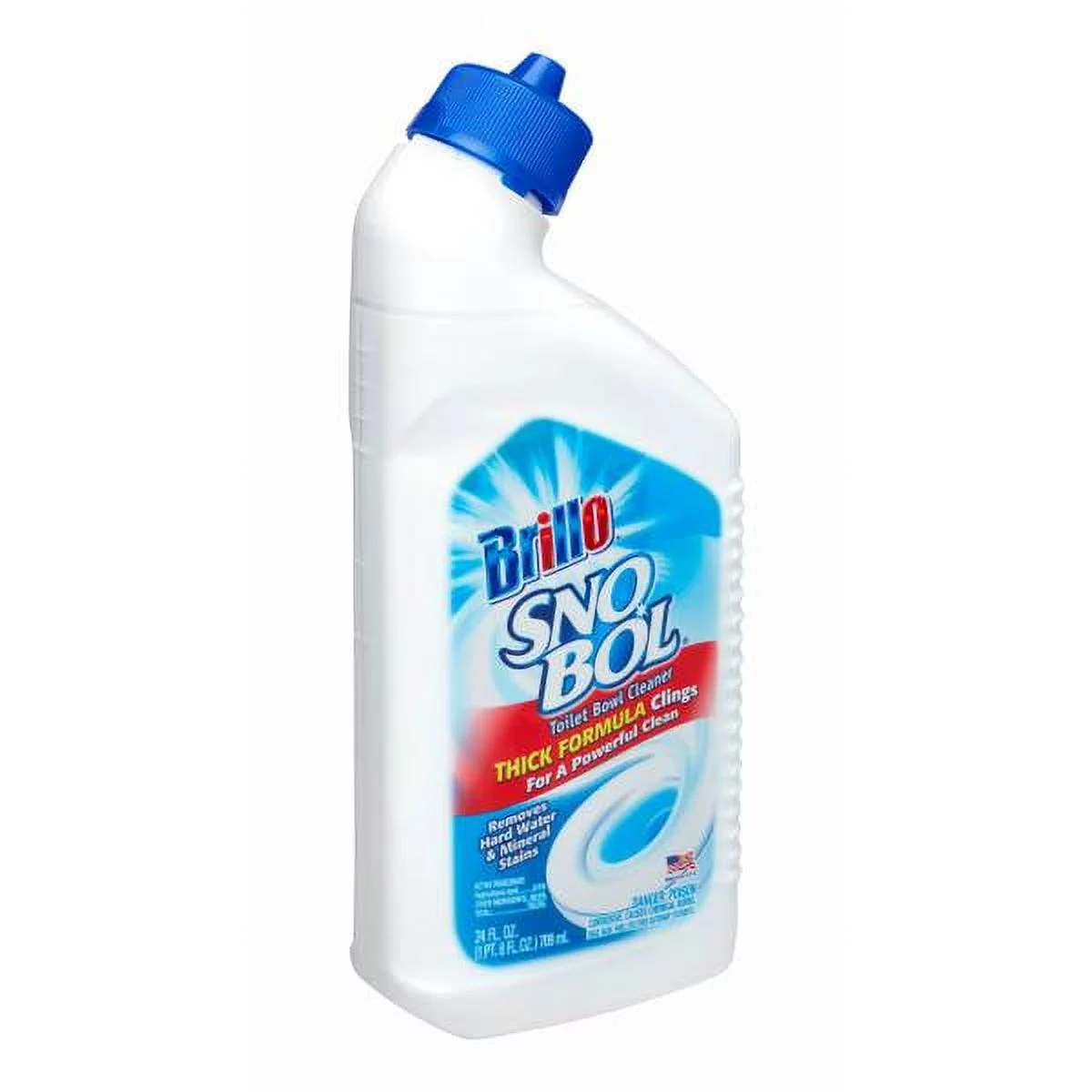2Pc SnoBol 24 oz Liquid Toilet Bowl Cleaner