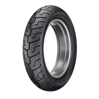 Dunlop D401 Rear Motorcycle Tire 130/90B-16 (73H) Black Wall for Harley-Davidson Sportster 883 XLH883 1986-2003