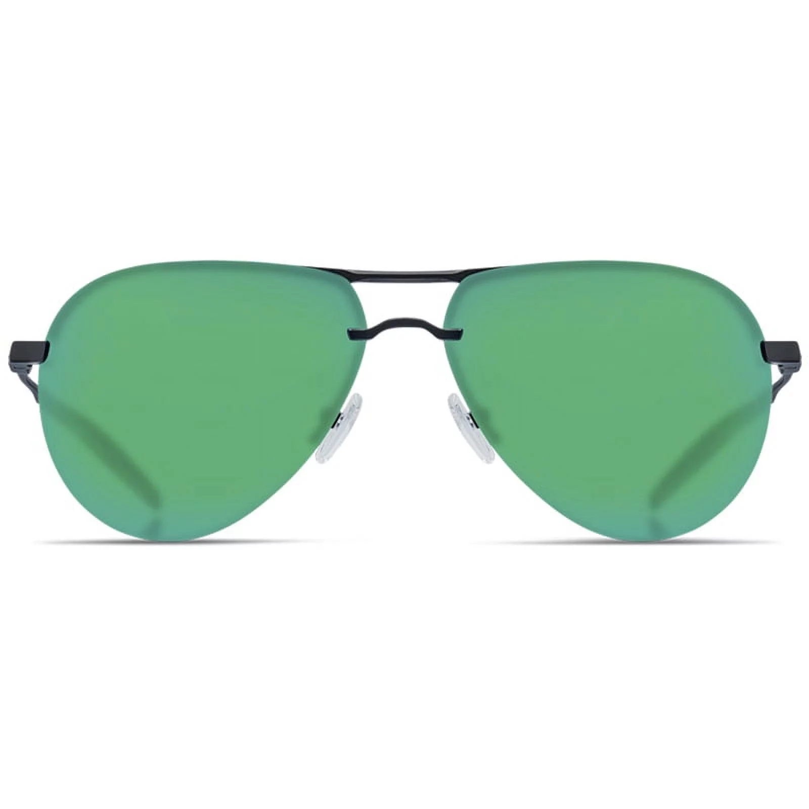 Costa Del Mar OGMP Green Mirror Polarized Plastic Pilot Sunglasses HLO 11 OGMP