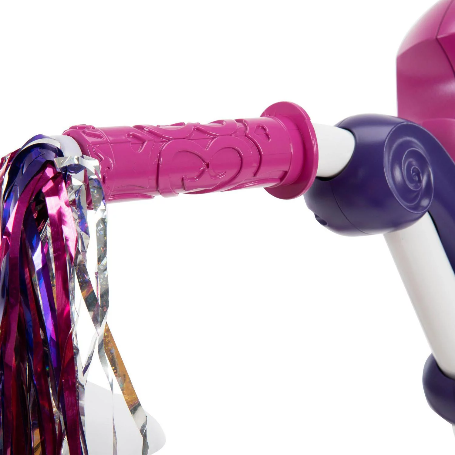 Huffy Girls' 16 in. Disney Princess Bike with Bubble-Maker, 1 Speed, Purple/Pink