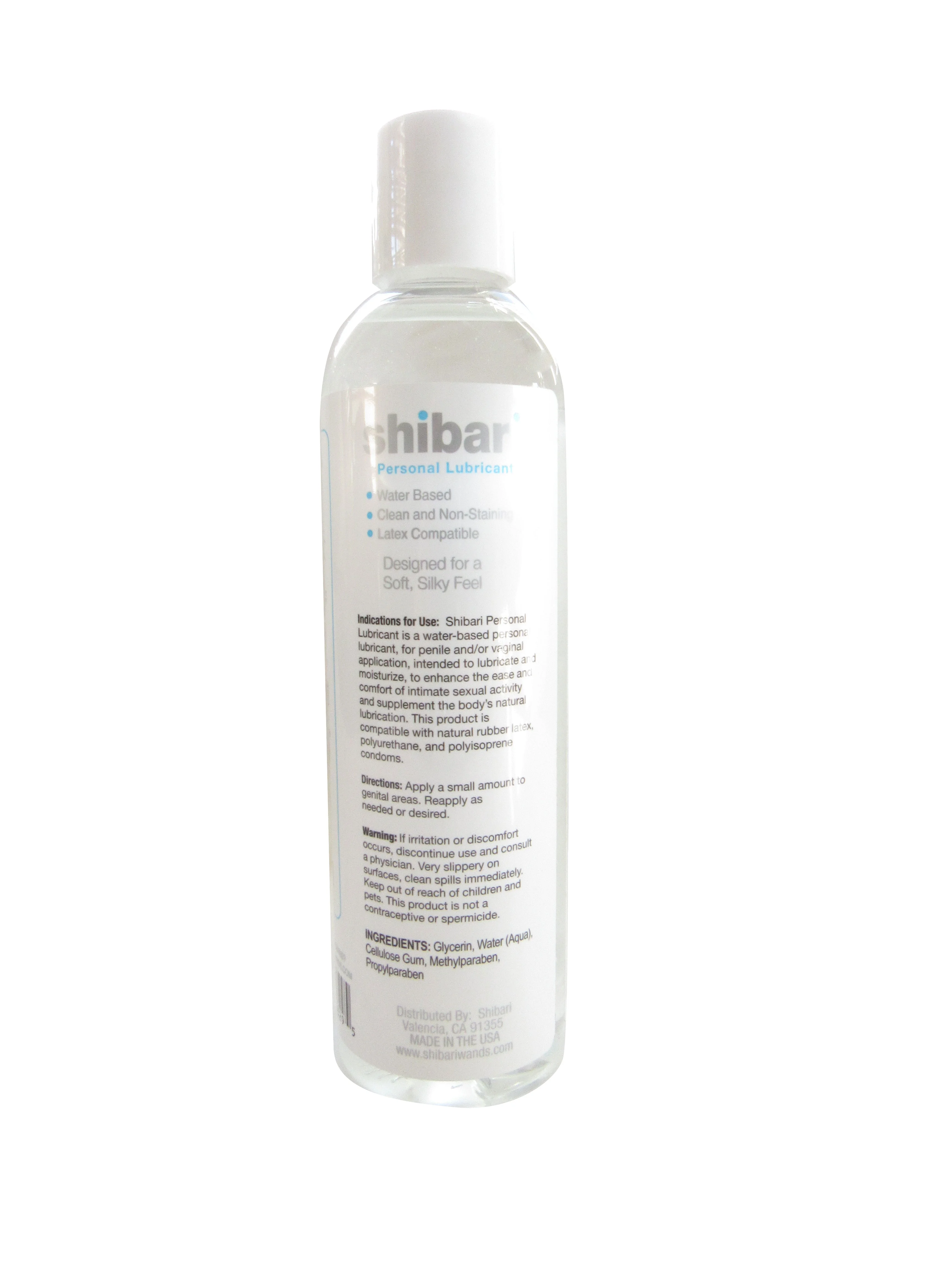 Shibari Premium Water-Based Lubricant, Personal Lube for Women, Men, and Couples, 8 Fl Oz
