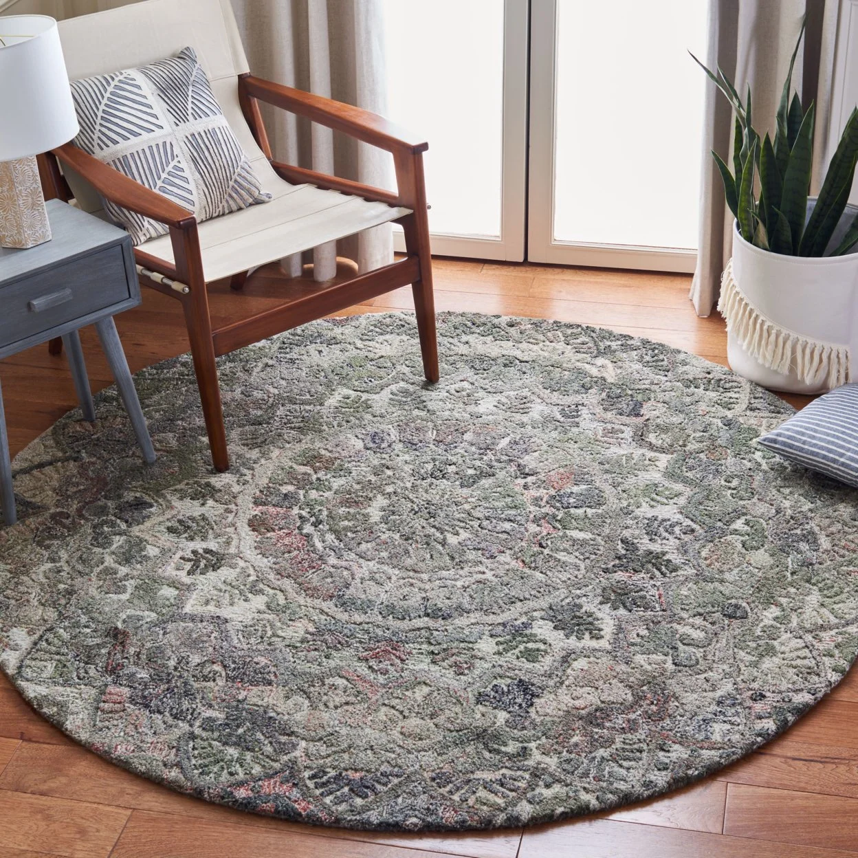 SAFAVIEH Marquee MRQ110A Handmade Grey / Multi Rug