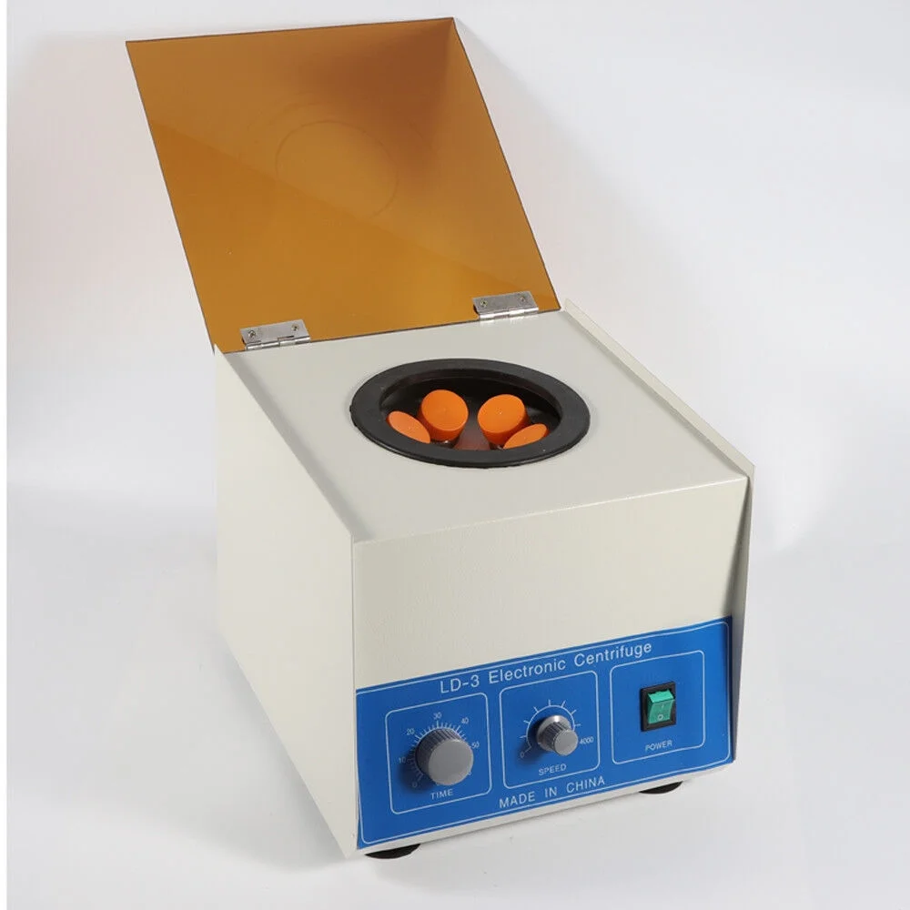 LD-3 Electric Benchtop Centrifuge Lab Dental Practice Centrifugal Machine 6*50ml