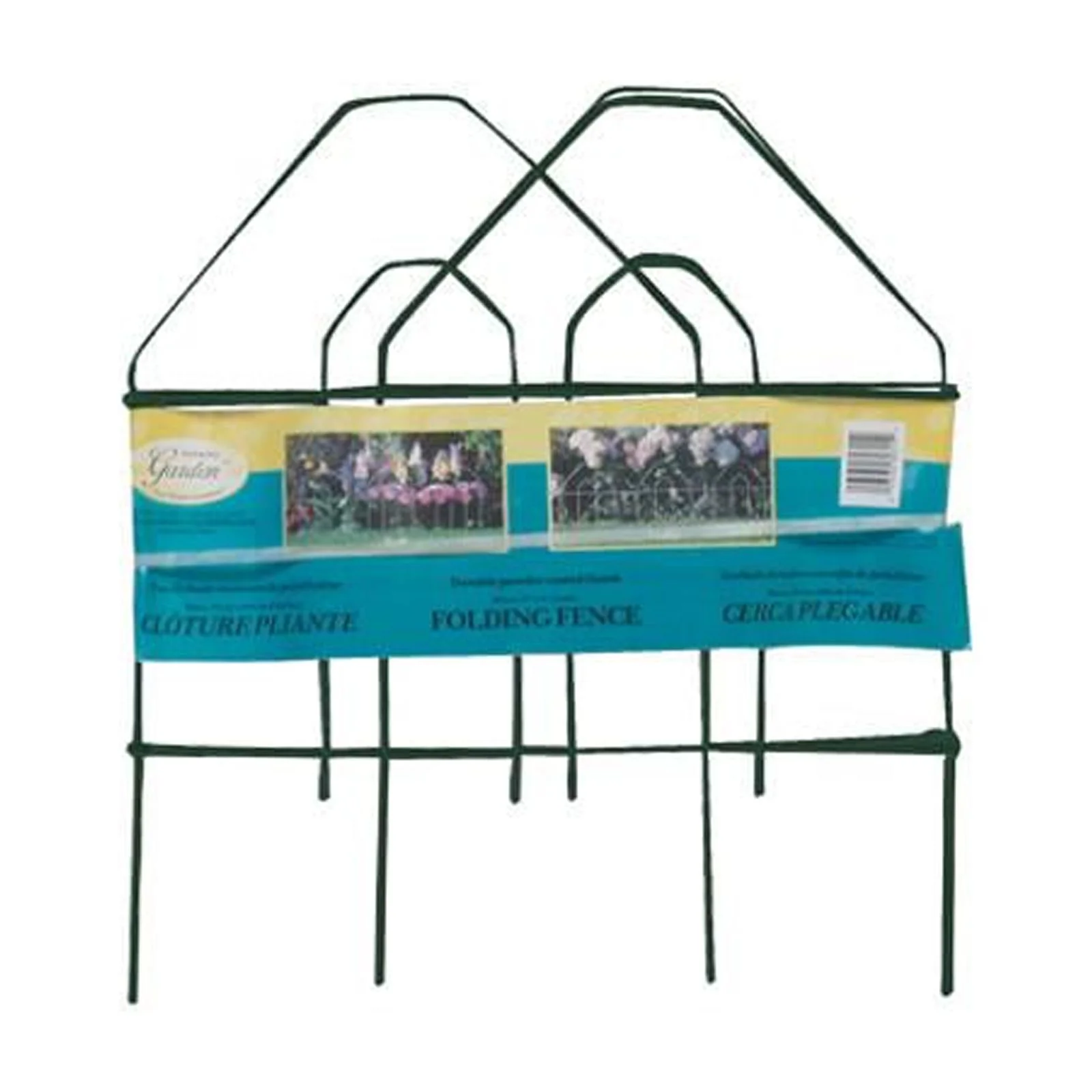 Panacea 89314 Gothic Folding Fence, Green