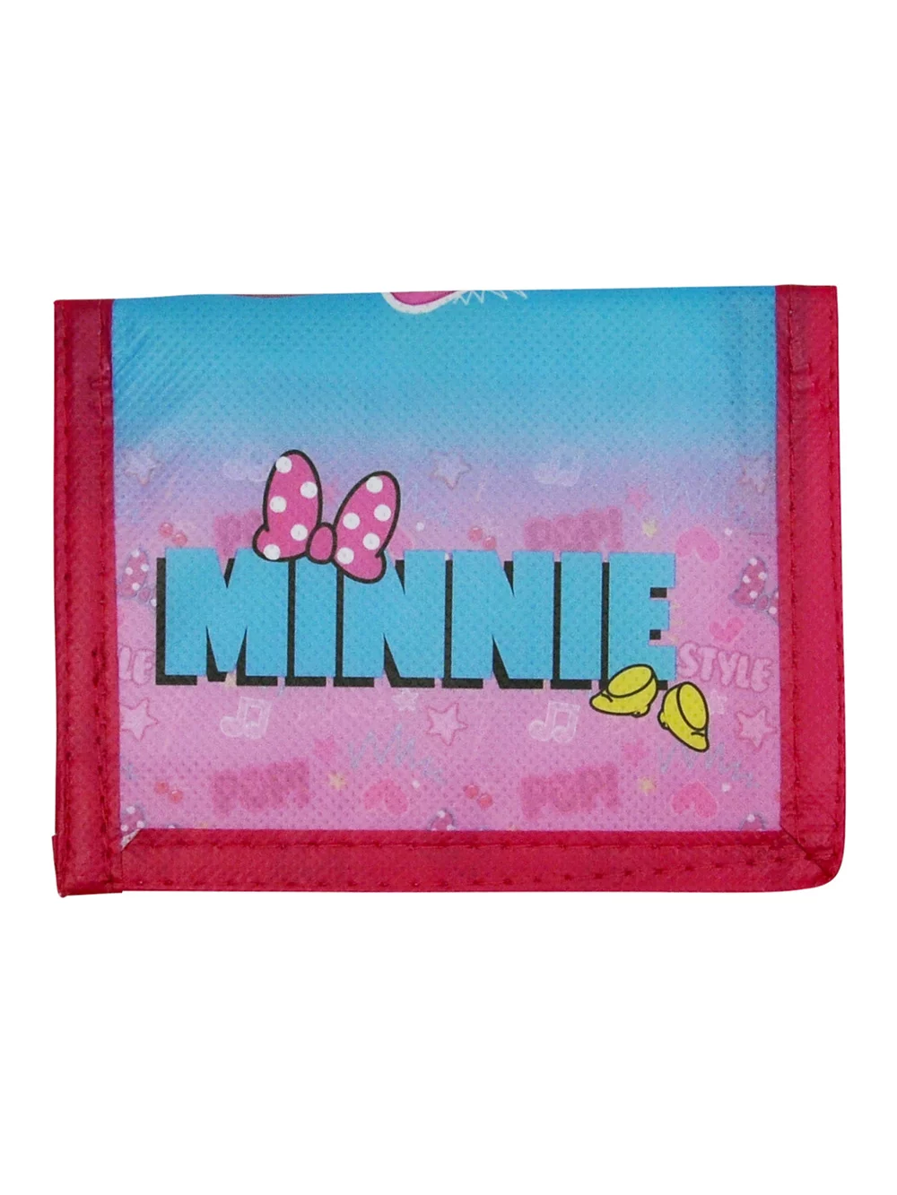Disney Children's Minnie Mouse Bi-Fold Wallet Pink