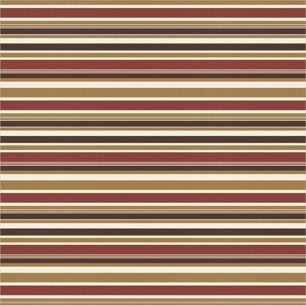 Garden Winds Replacement Canopy Top Cover for the Tiverton Series 3 Gazebo -Standard 350 - Stripe Canyon