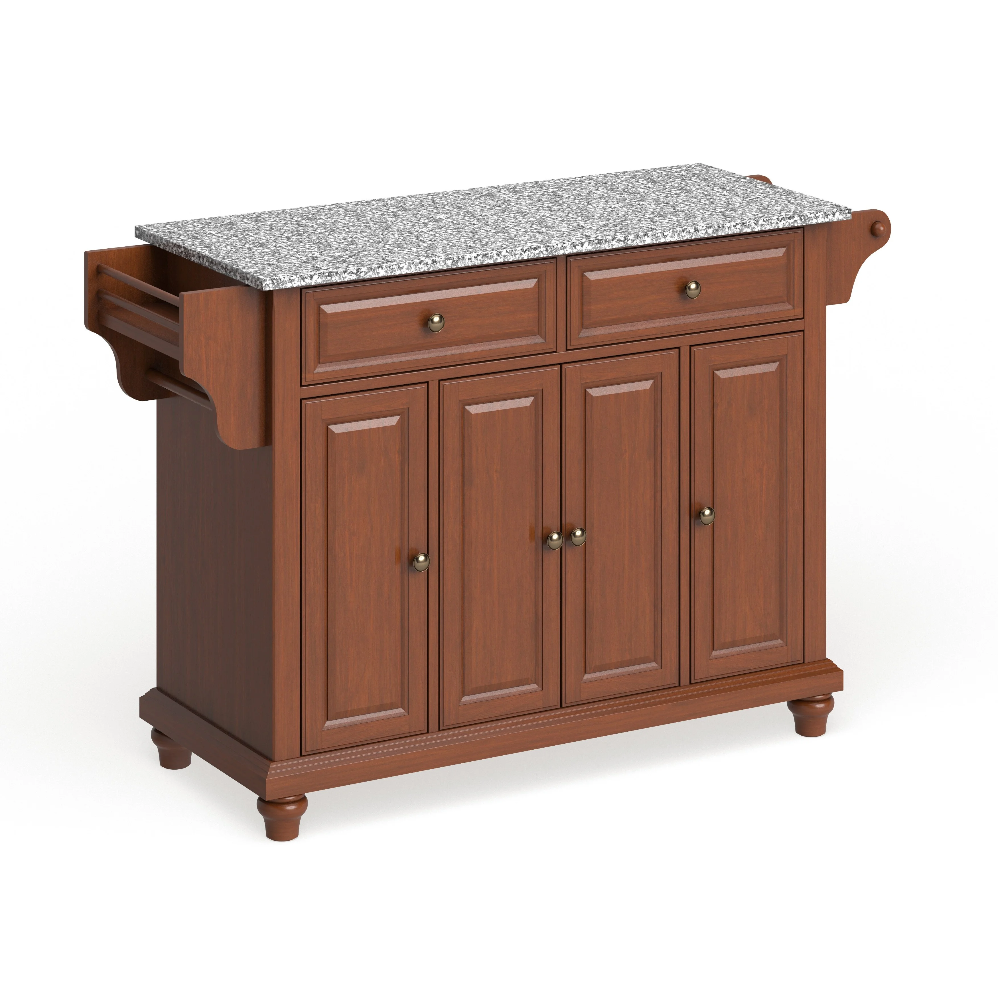 Crosley Furniture Crosley Cambridge Granite Top Full Size Kitchen Island/Cart - 18