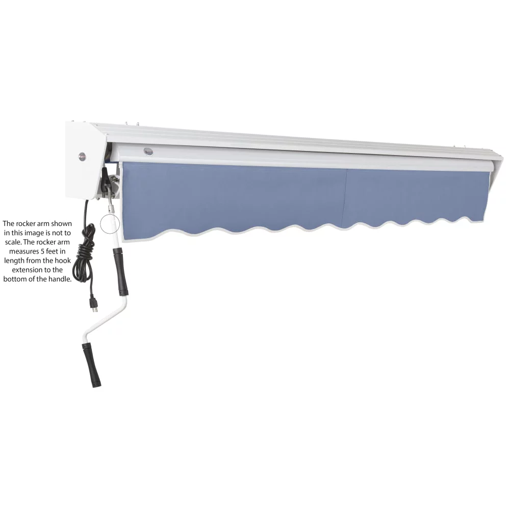 Awntech Destin with Hood Manual Retractable Awning