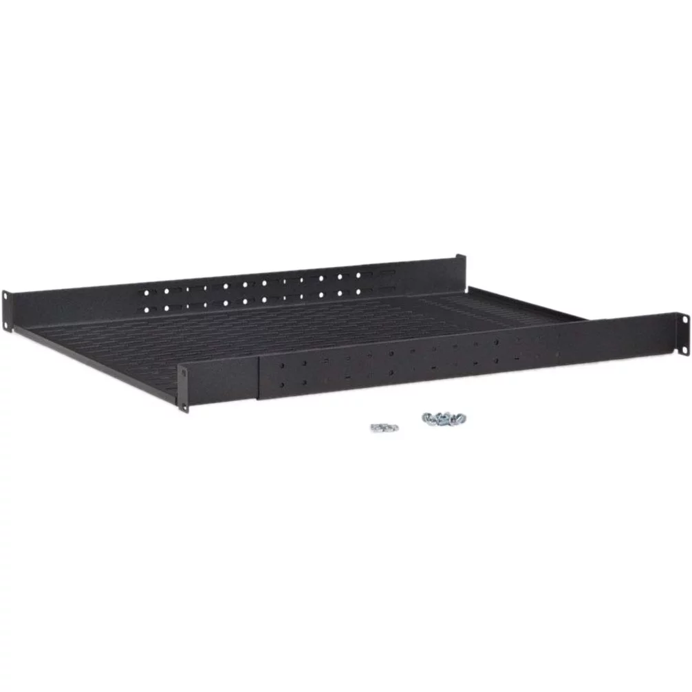 Kendall Howard 1U Vented 4-Point Adjustable Shelf